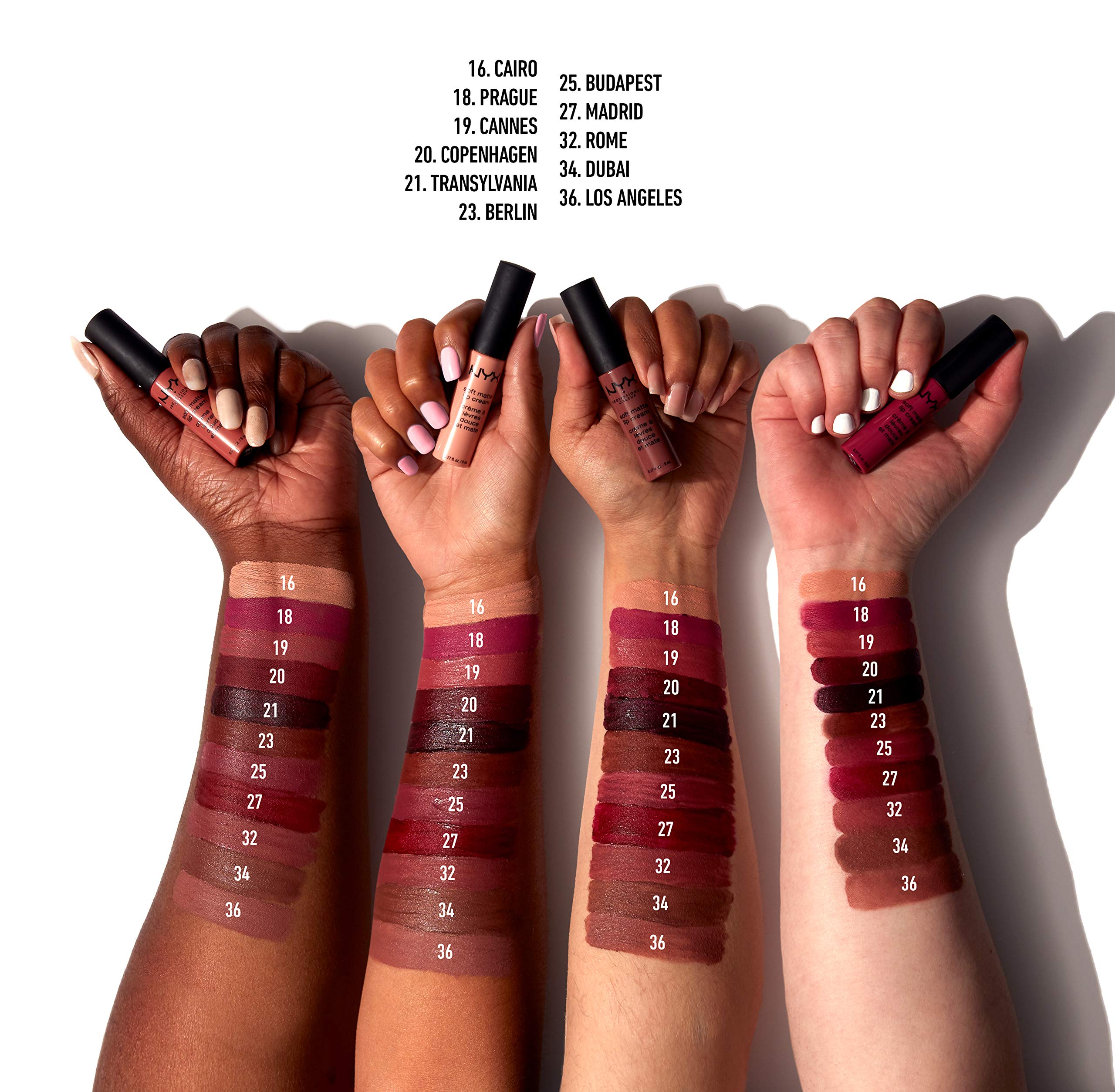 Foto 7 pulgar | Lápiz Labial Nyx Professional Makeup Soft Matte Rome Nude - Venta Internacional.
