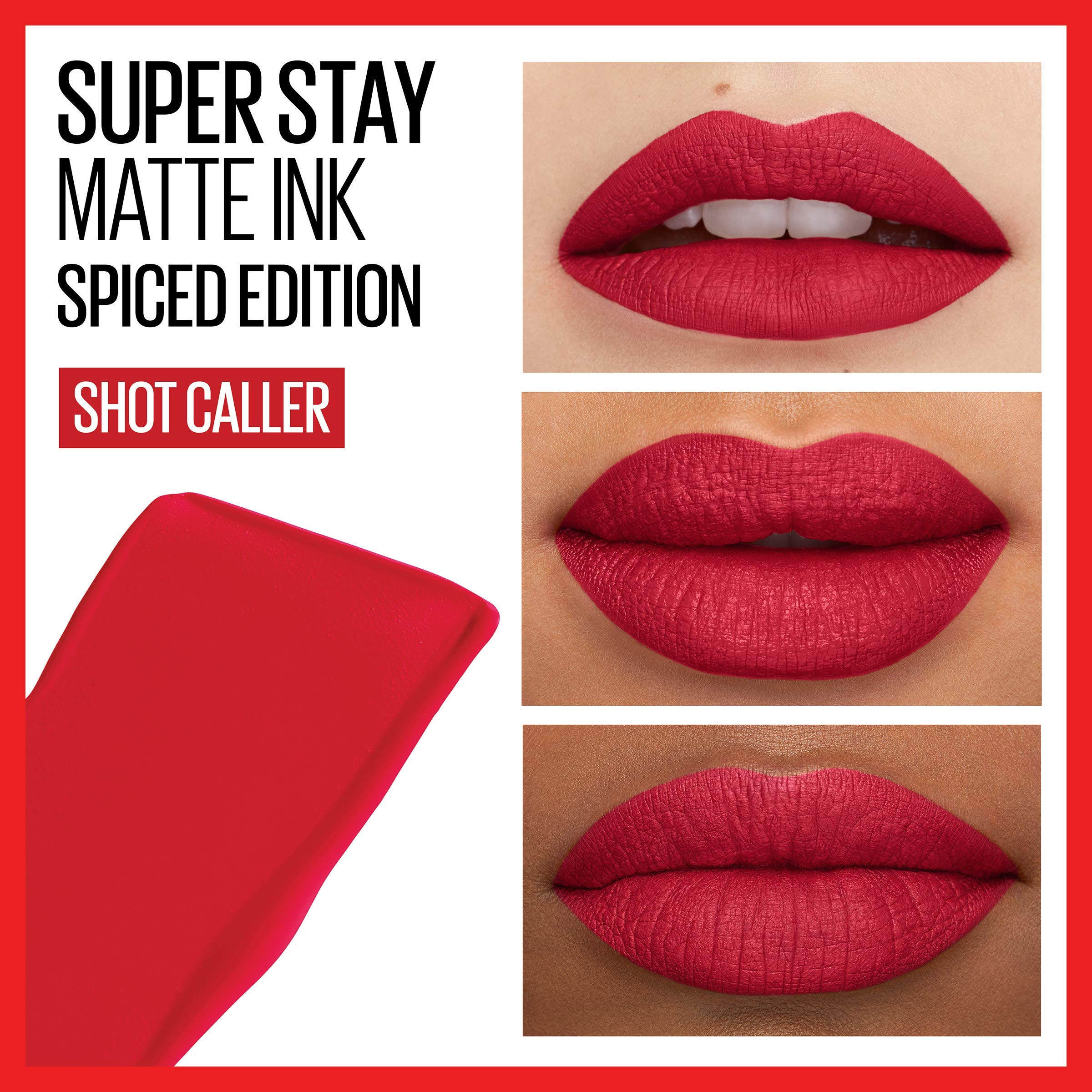 Foto 4 pulgar | Lápiz Labial Líquido Maybelline Super Stay Matte Ink Shot Caller - Venta Internacional.