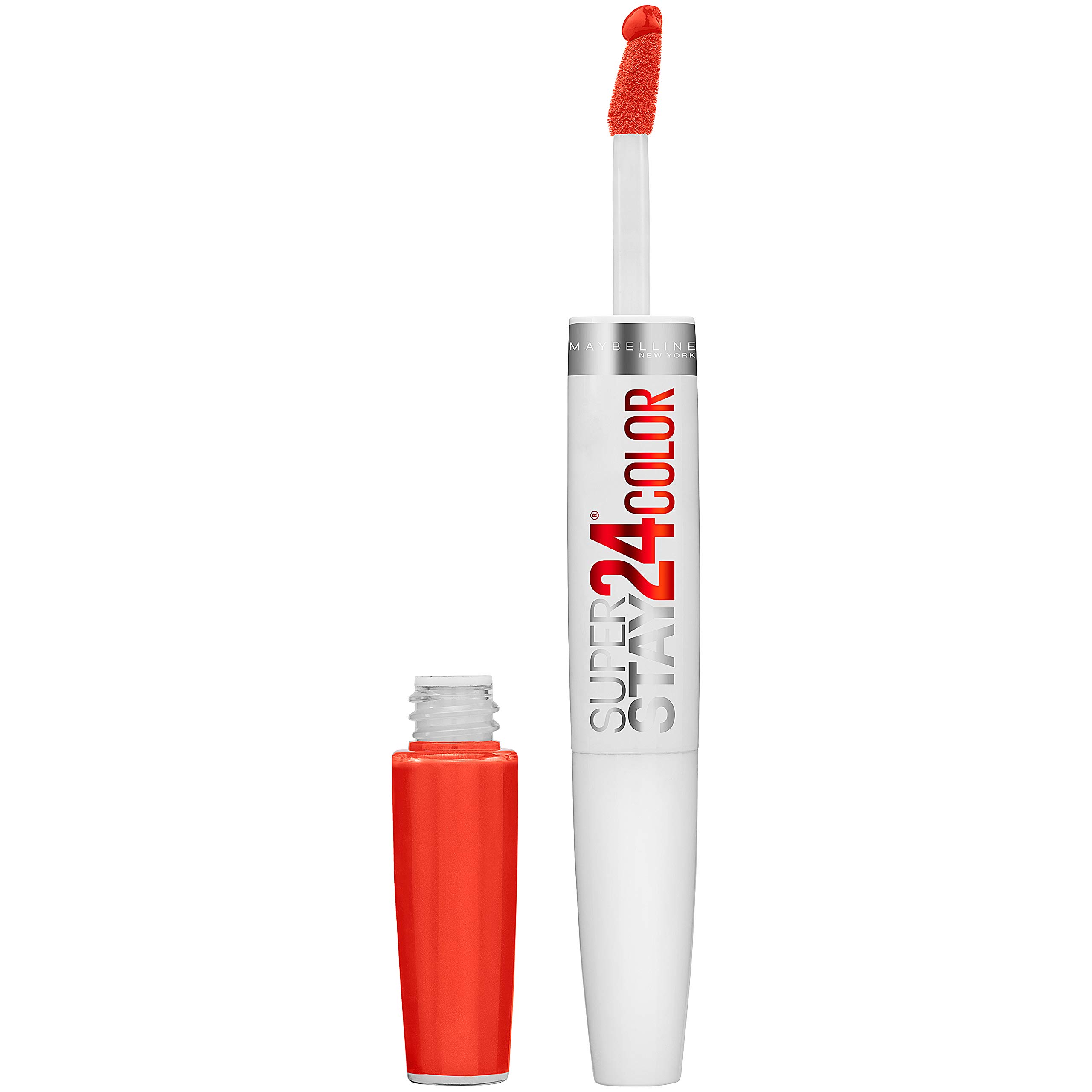 Color De Labios Maybelline New York Superstay 24 Non-stop Orange - Venta Internacional.