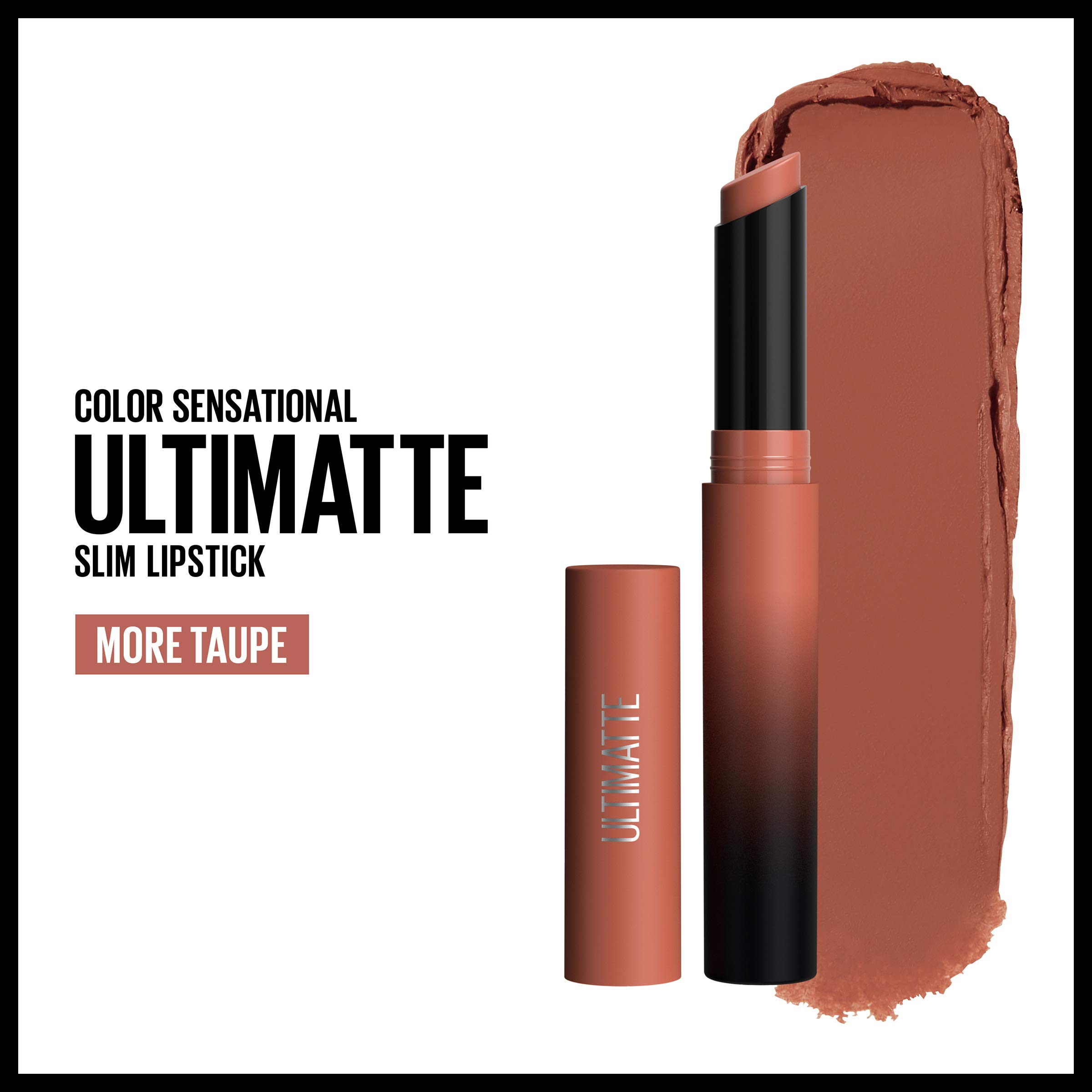 Foto 4 pulgar | Lápiz Labial Maybelline Color Sensational Ultimatte Taupe - Venta Internacional.