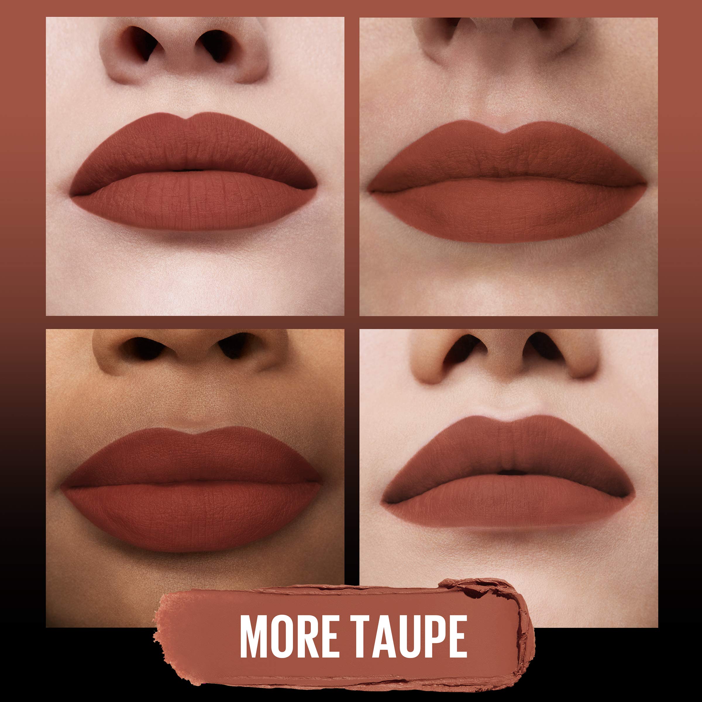Foto 5 pulgar | Lápiz Labial Maybelline Color Sensational Ultimatte Taupe - Venta Internacional.