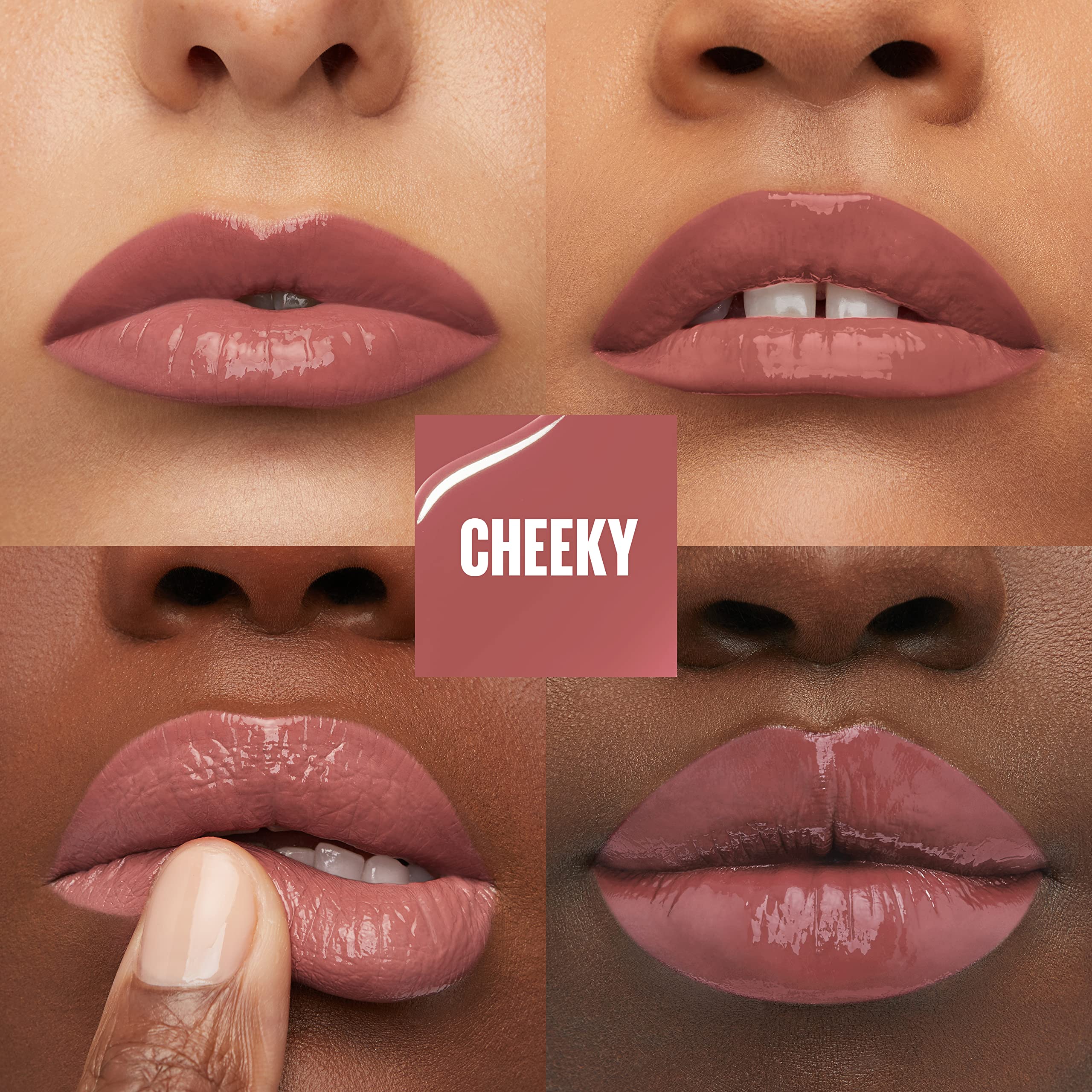 Foto 4 pulgar | Lápiz Labial Maybelline Super Stay Vinyl Ink Longwear Cheeky  4 Ml - Venta Internacional.