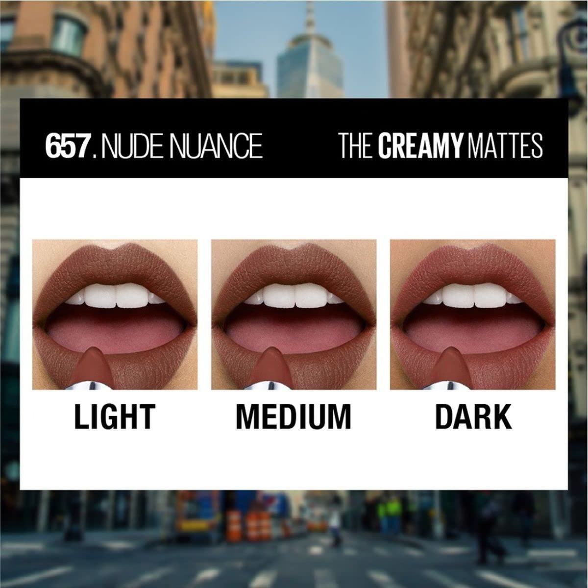 Foto 6 pulgar | Lápiz Labial Maybelline Color Sensational Matte Finish Nuance - Venta Internacional.