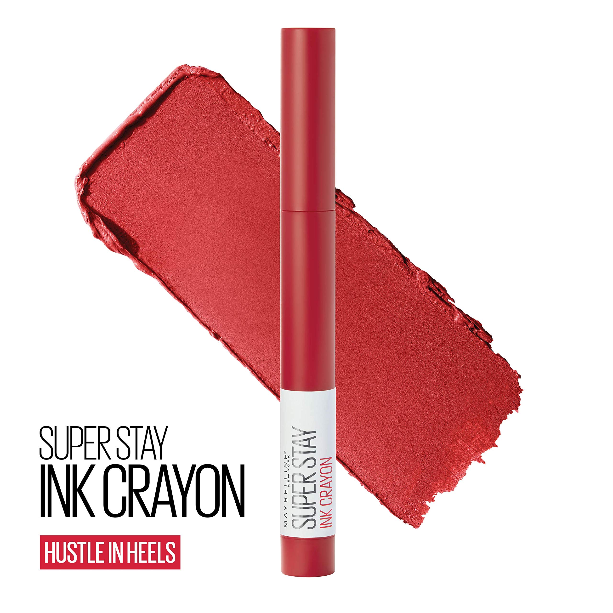 Foto 3 pulgar | Lápiz Labial Maybelline Super Stay Ink Crayon Hustle In Heels - Venta Internacional.