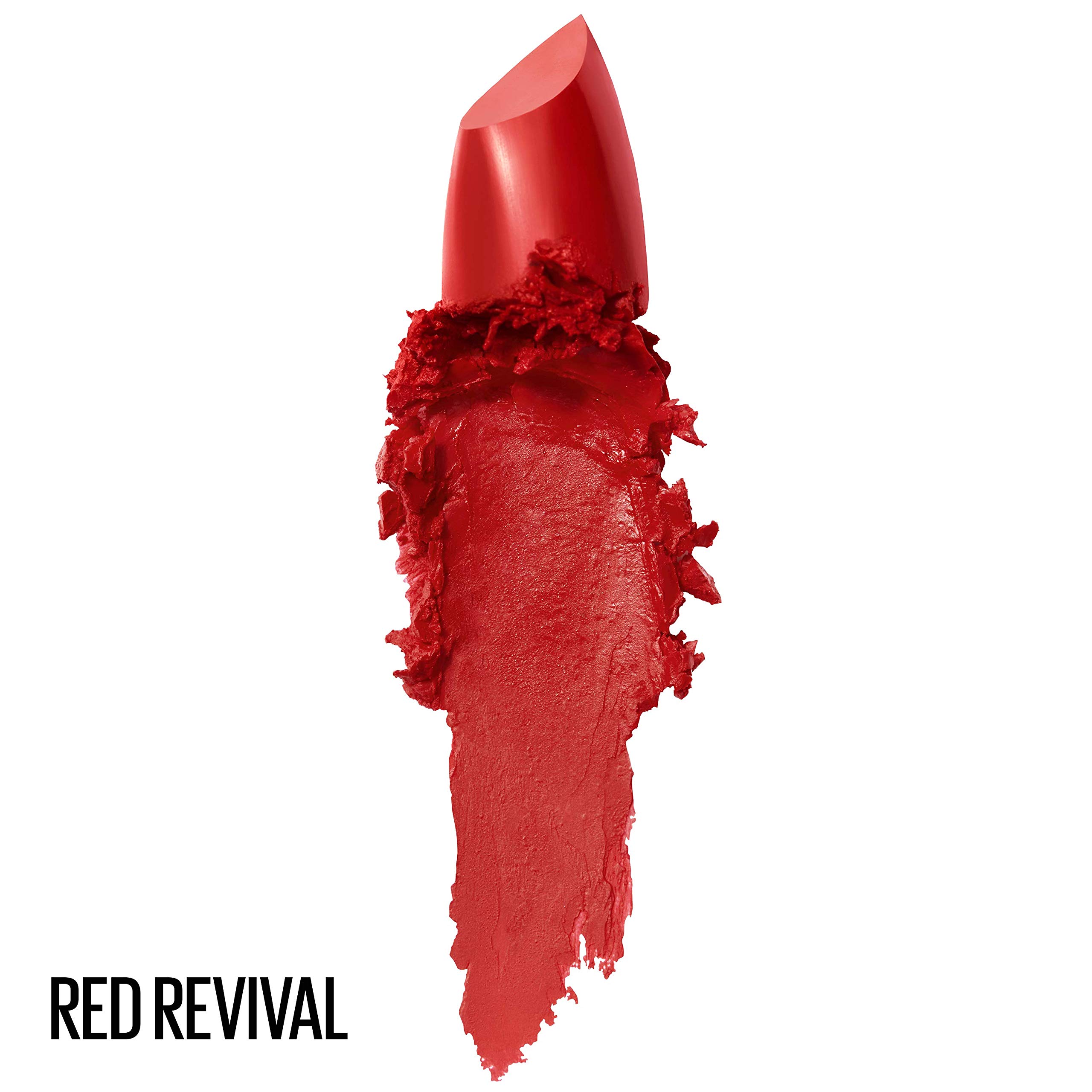 Foto 2 | Lápiz Labial Maybelline Color Sensational Con Acabado En Crema  4 5 Ml  Rojo - Venta Internacional.