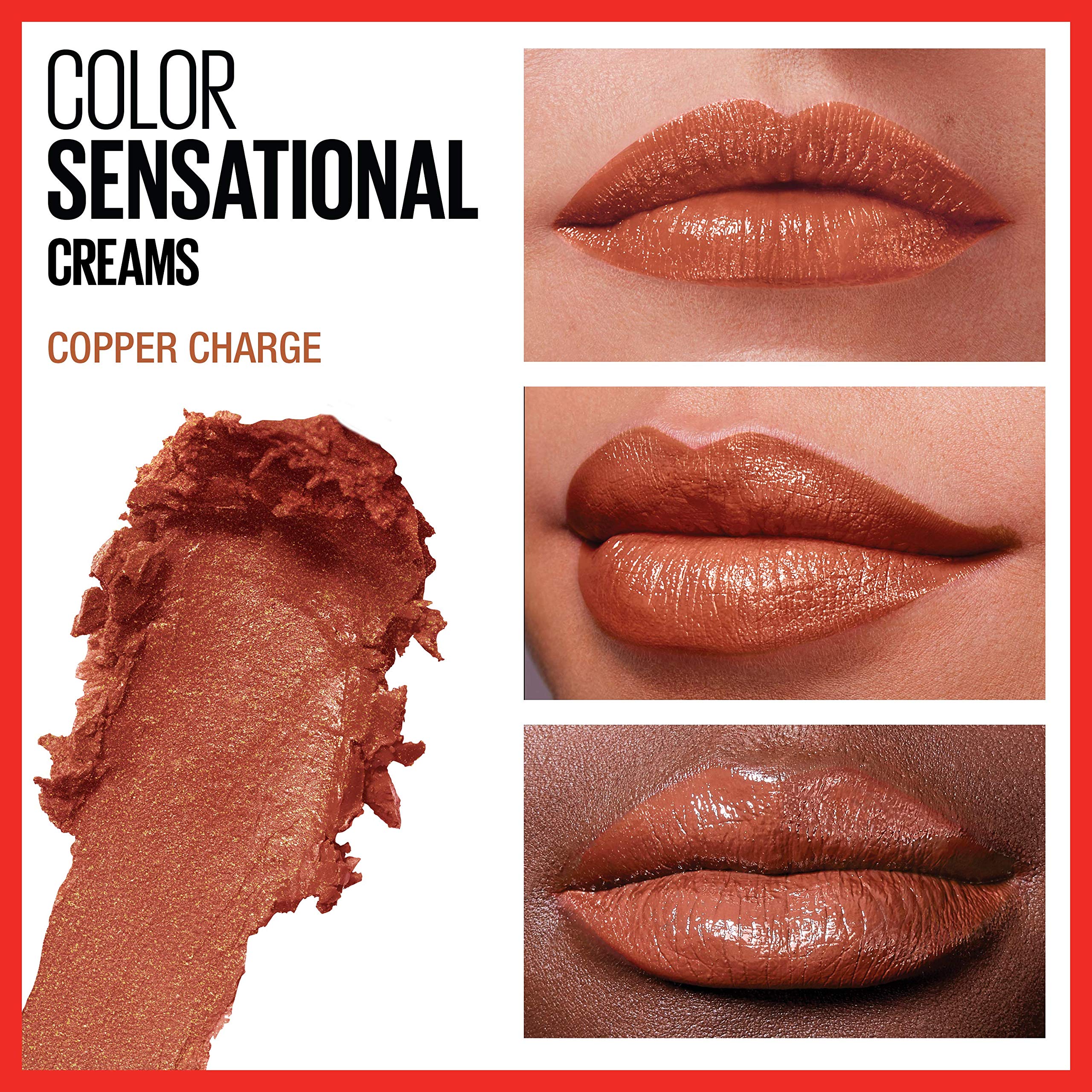 Foto 4 pulgar | Lápiz Labial Maybelline Color Sensational Cream Finish Copper - Venta Internacional.