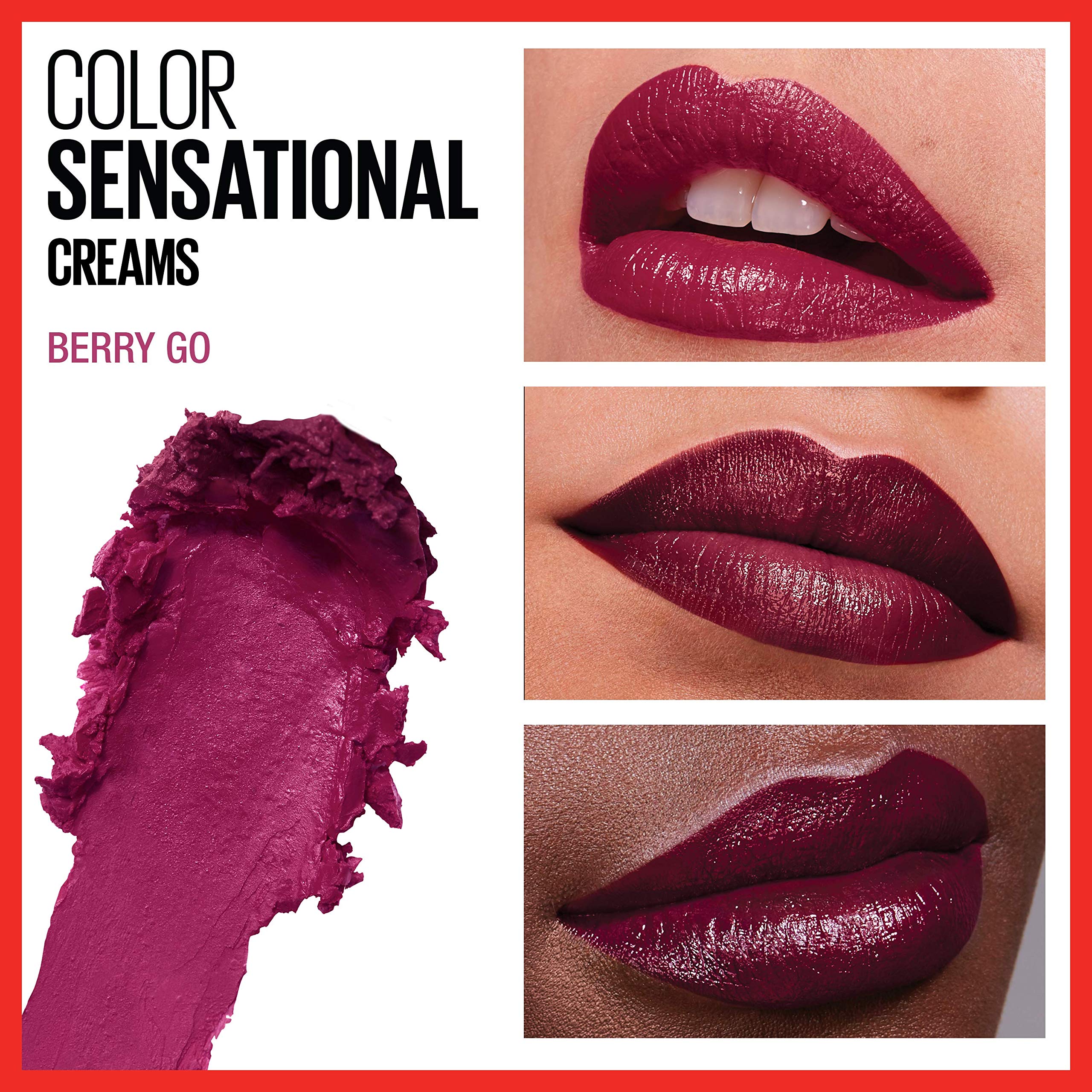 Foto 4 pulgar | Lápiz Labial Maybelline Color Sensational Con Acabado En Crema  4 5 Ml - Venta Internacional.