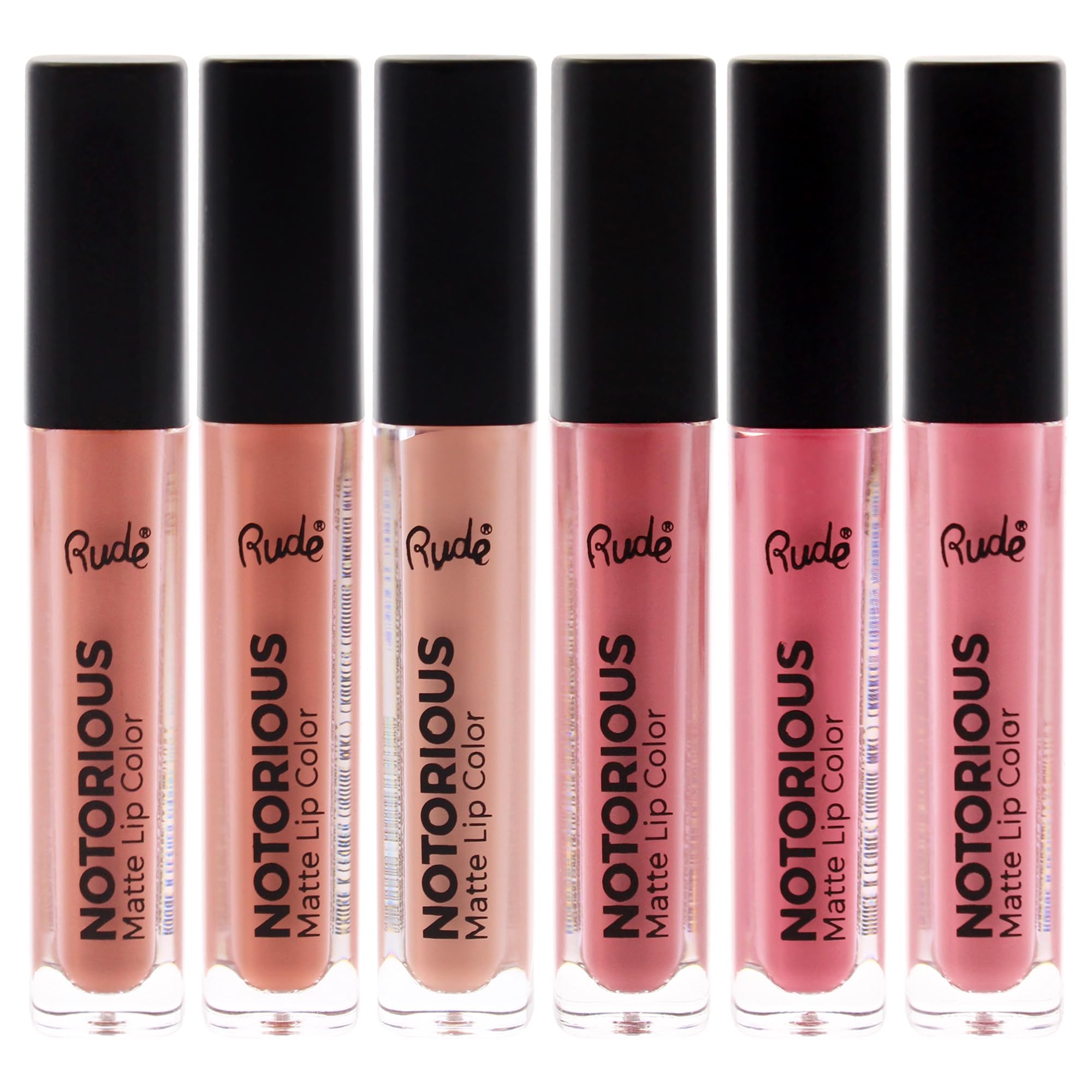 Foto 3 pulgar | Set De Maquillaje Rude Cosmetics Keep It Sassy Notorious Nude  6 Unidades - Venta Internacional.