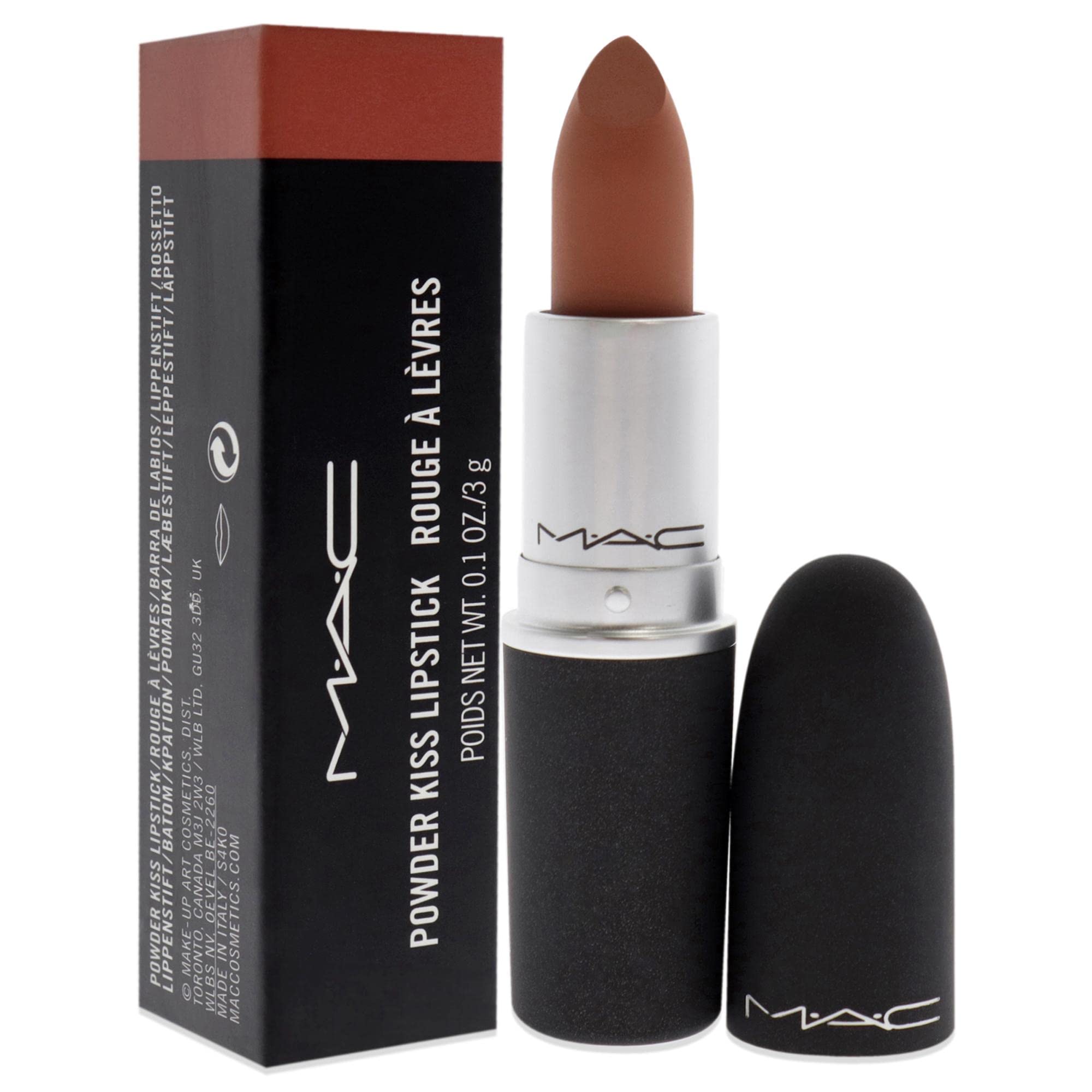 Foto 3 | Lápiz Labial Mac Powder Kiss 312 Impulsive Para Mujer  3 Ml - Venta Internacional.