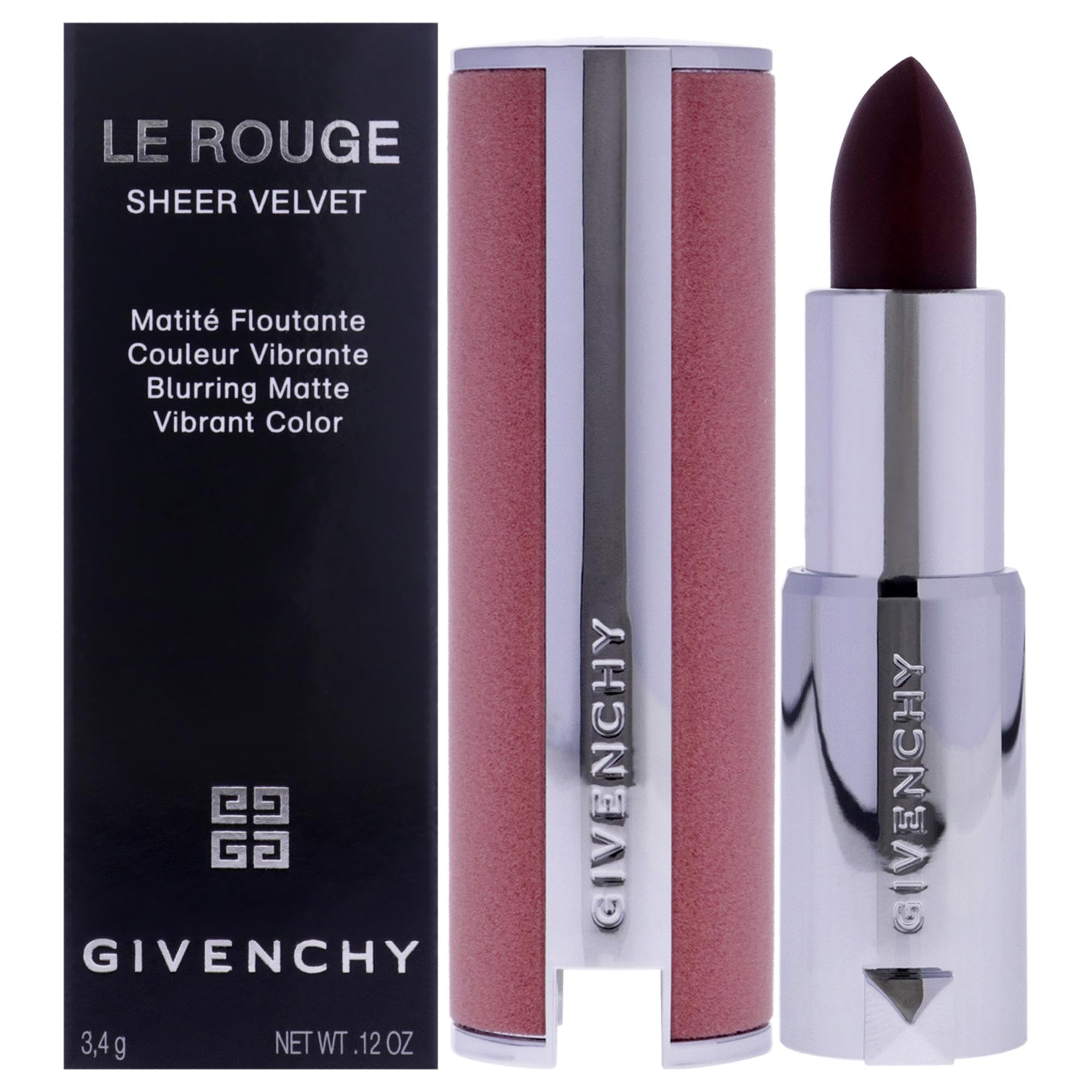 Foto 1 | Lápiz Labial Givenchy Le Rouge Sheer Velvet Matte N39 Rouge Grenat - Venta Internacional.