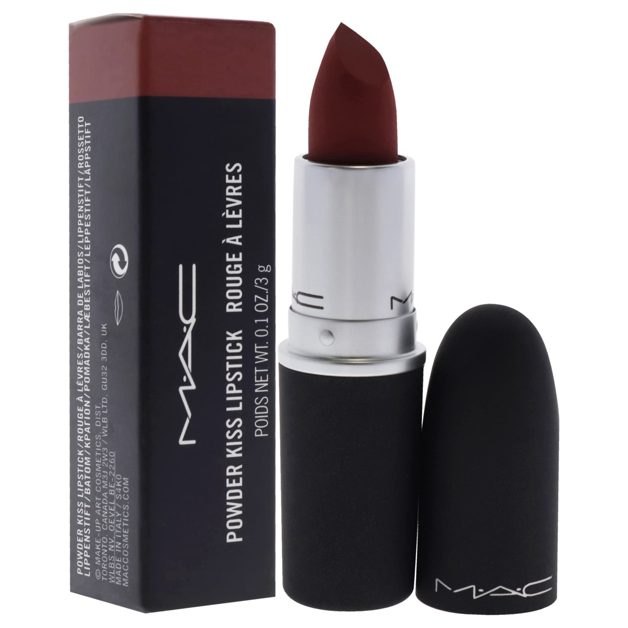Foto 4 pulgar | Lápiz Labial Mac Powder Kiss 926 Dubonnet Buzz 3 Ml Para Mujer - Venta Internacional.