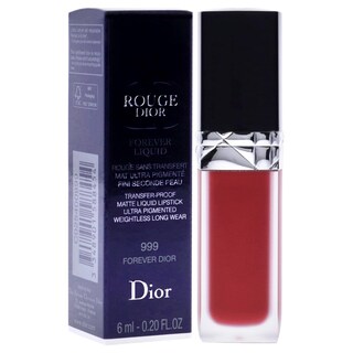 Foto 3 | Lápiz Labial Dior Rouge Forever Liquid Matte 999 Para Mujer 6 Ml - Venta Internacional.