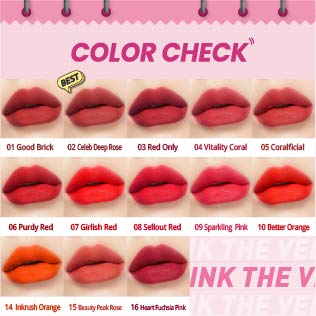 Foto 7 pulgar | Labial Peripera Ink The Velvet 003 4 Ml - Venta Internacional
