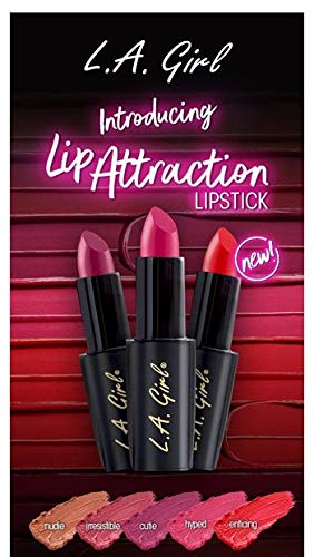 Foto 6 pulgar | Lápiz Labial L.a. Girl Lip Attraction Scandal Glc589 Semibrillante - Venta Internacional.
