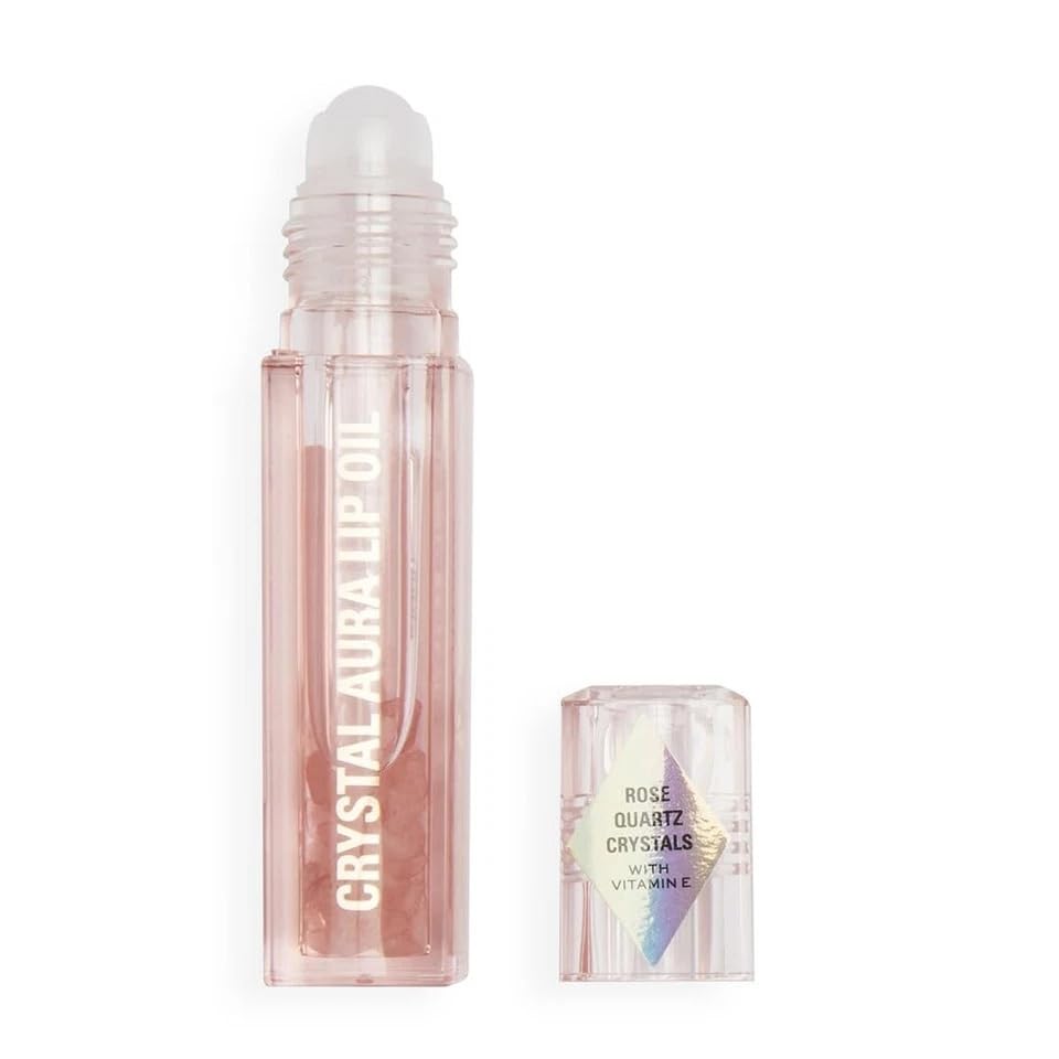 Foto 4 pulgar | Aceite Para Labios Revolution Crystal Aura Rose Quartz  2 Ml Con Vitamina E - Venta Internacional.
