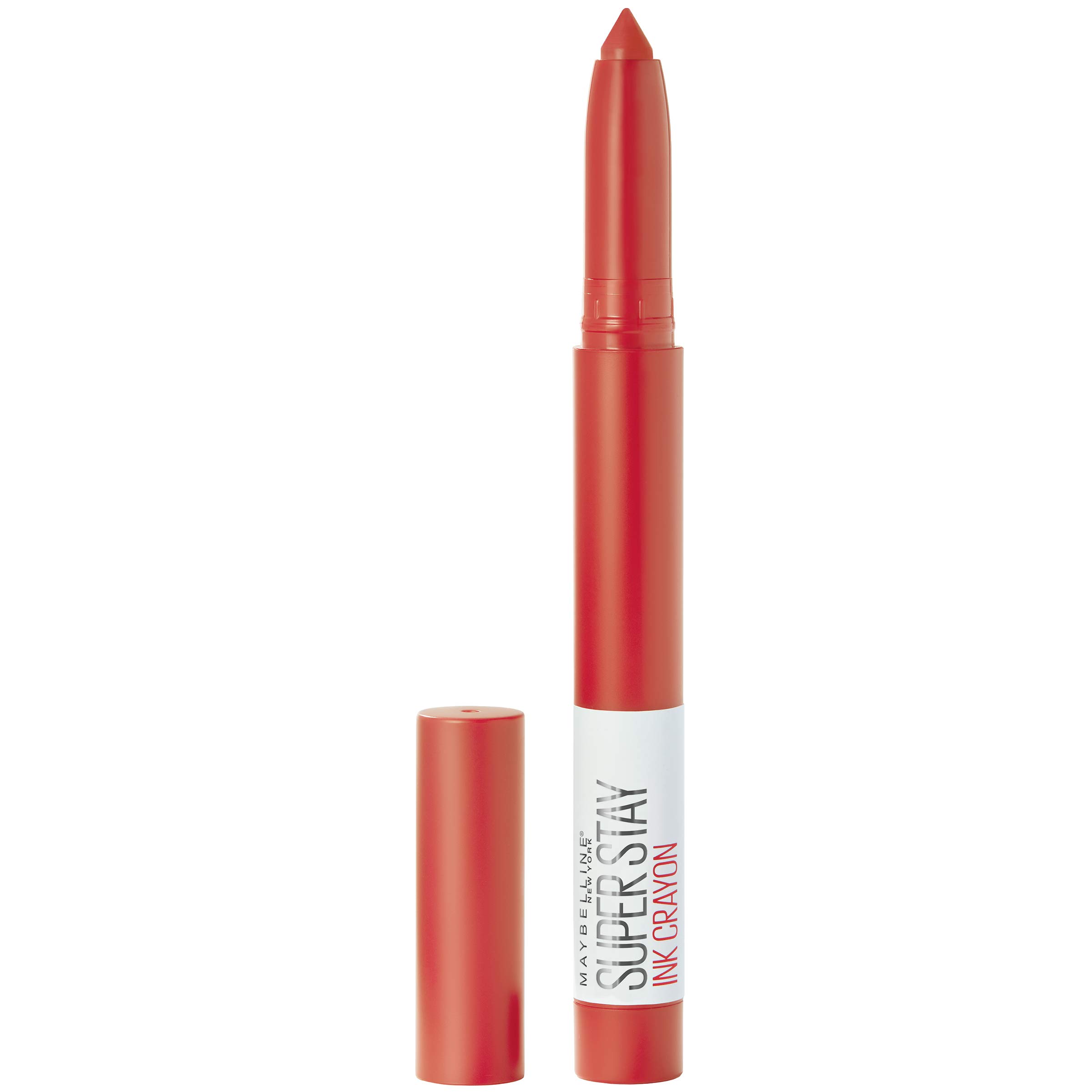 Foto 2 pulgar | Lápiz Labial Maybelline Superstay Ink Crayon Matte Laugh Louder - Venta Internacional.
