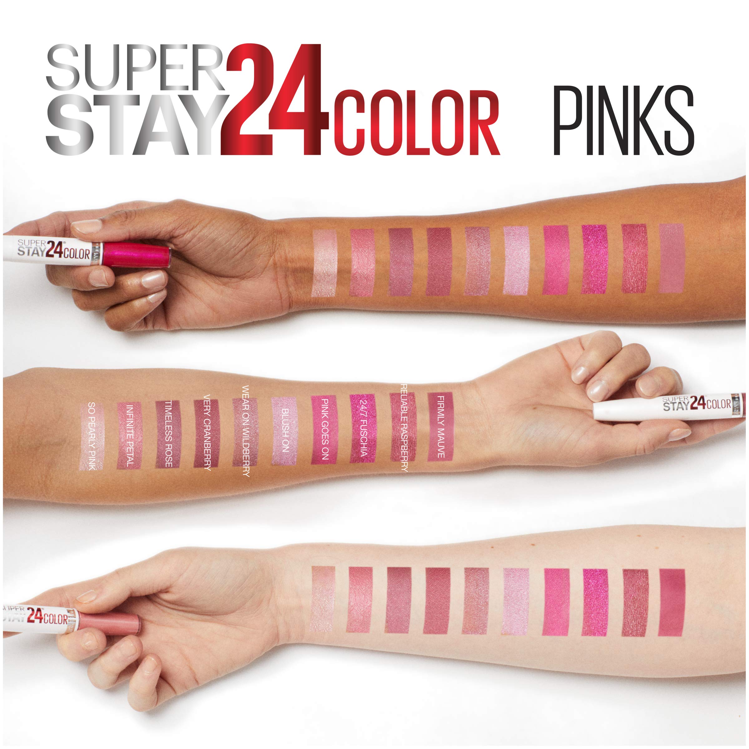 Foto 5 pulgar | Labial Líquido Maybelline New York Superstay 24 Committed Coral 041 - Venta Internacional.