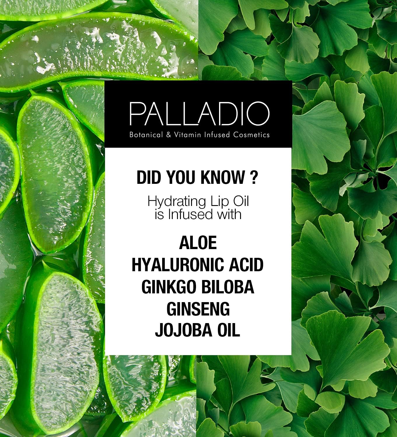 Foto 4 pulgar | Aceite Labial Palladio Hydrating Con Ácido Hialurónico  4 5 Ml  Vegano - Venta Internacional.