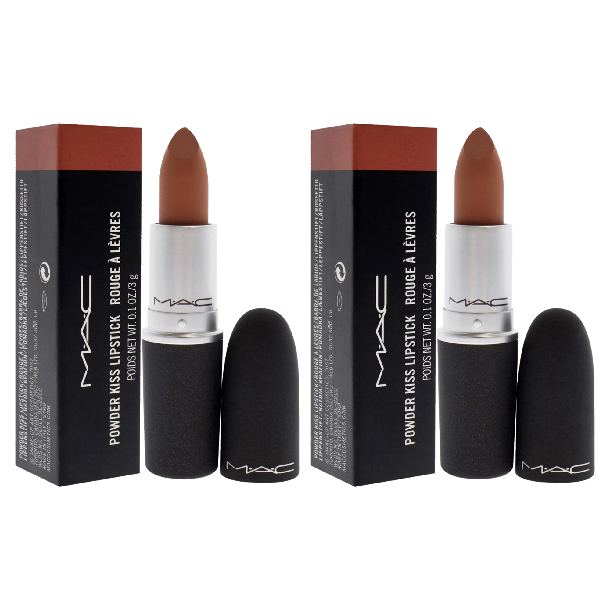 Foto 4 pulgar | Lápiz Labial Mac Powder Kiss 312 Impulsive Matte  Paquete De 2 - Venta Internacional.