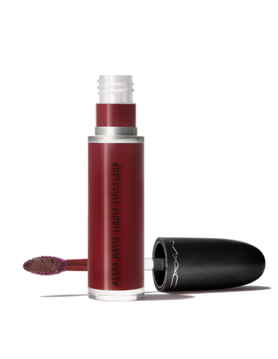 Foto 2 pulgar | Lapiz Labial Liquido Retro Matte Mac Cosmetics Carnivorous