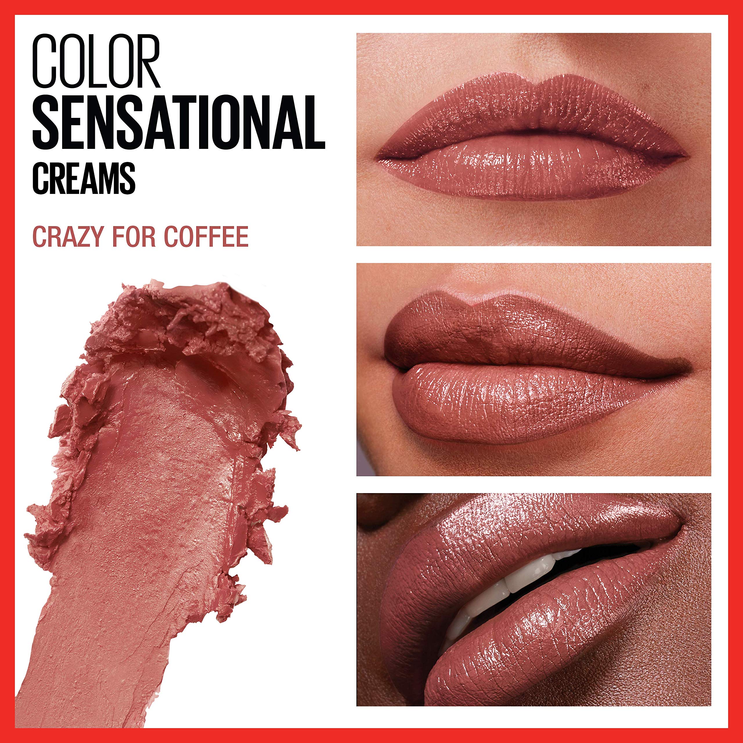 Foto 4 pulgar | Lápiz Labial Maybelline Color Sensational Crazy For Coffee - Venta Internacional.