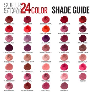 Foto 7 | Kit De Pintalabios Maybelline New York Superstay 24 Steady Red-y - Venta Internacional.