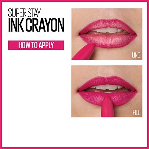 Foto 7 pulgar | Lápiz Labial Maybelline Superstay Ink Crayon Matte Longwear 1.2 Ml - Venta Internacional.