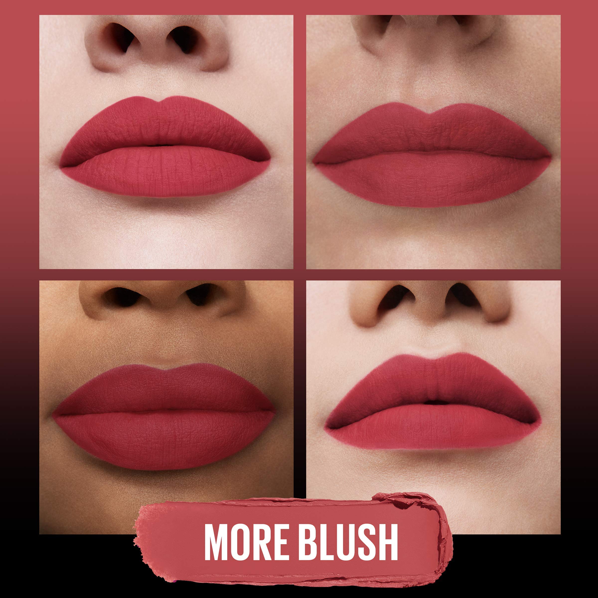 Foto 4 pulgar | Lápiz Labial Maybelline Color Sensational Ultimatte Rose Pink Matte - Venta Internacional.