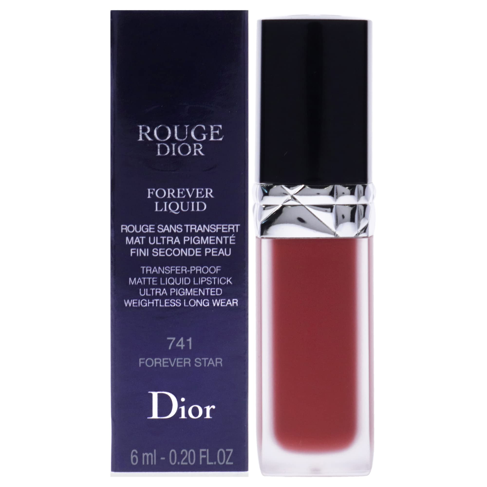 Foto 2 pulgar | Lápiz Labial Dior Rouge Dior Forever Liquid Matte 741 Forever Star - Venta Internacional.