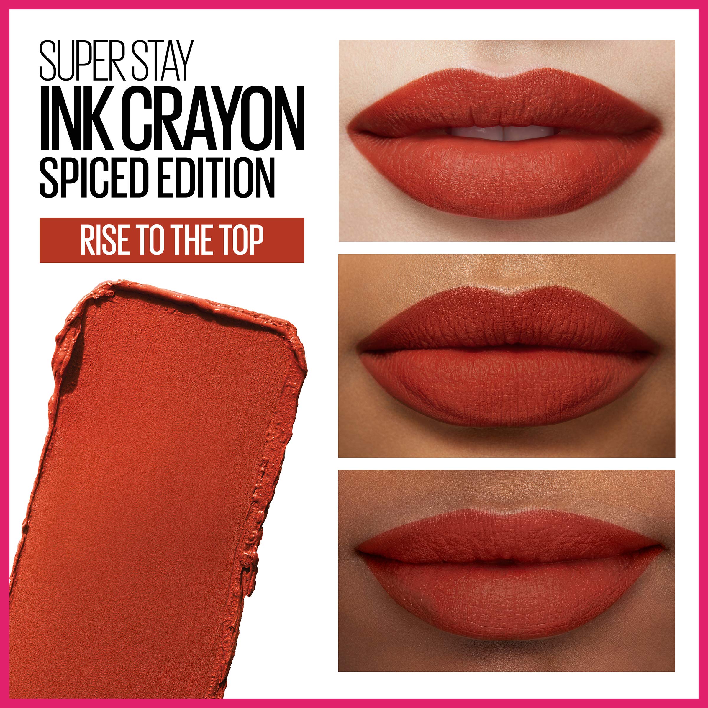 Foto 3 pulgar | Lápiz Labial Maybelline Super Stay Ink Crayon Rise To The Top - Venta Internacional.