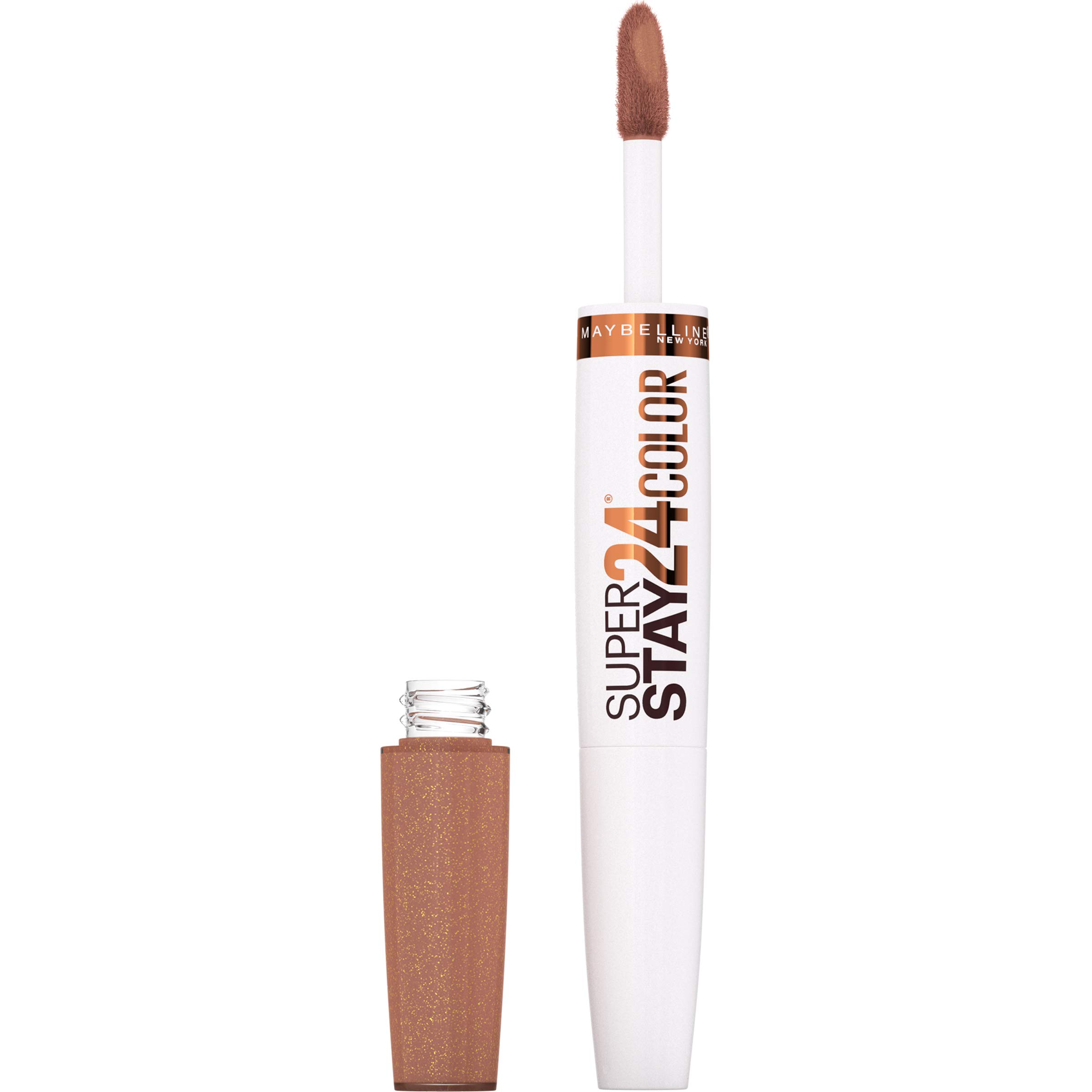 Foto 2 pulgar | Lápiz Labial Maybelline Superstay 24 Coffee Edition Chai Once More - Venta Internacional.
