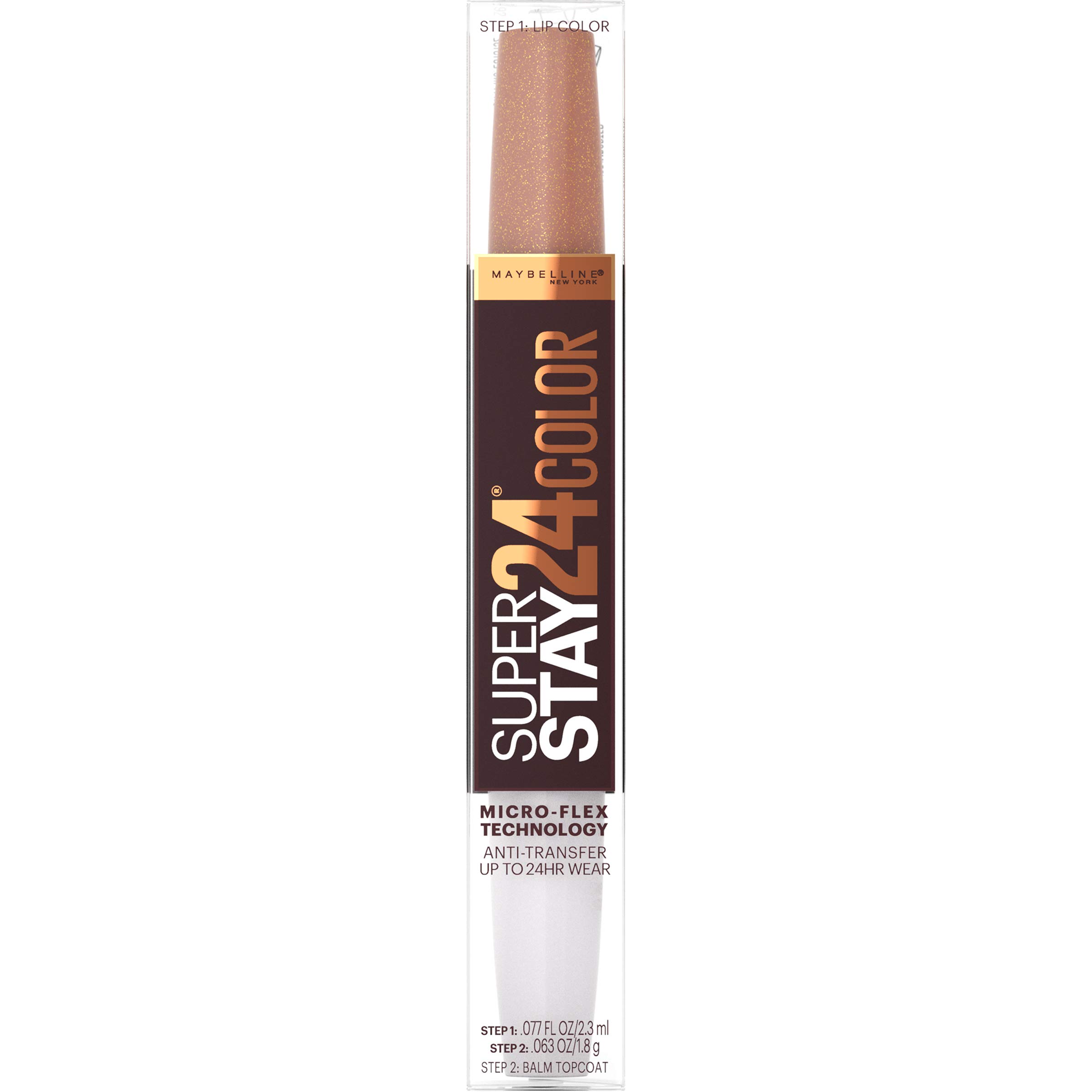 Foto 4 pulgar | Lápiz Labial Maybelline Superstay 24 Coffee Edition Chai Once More - Venta Internacional.