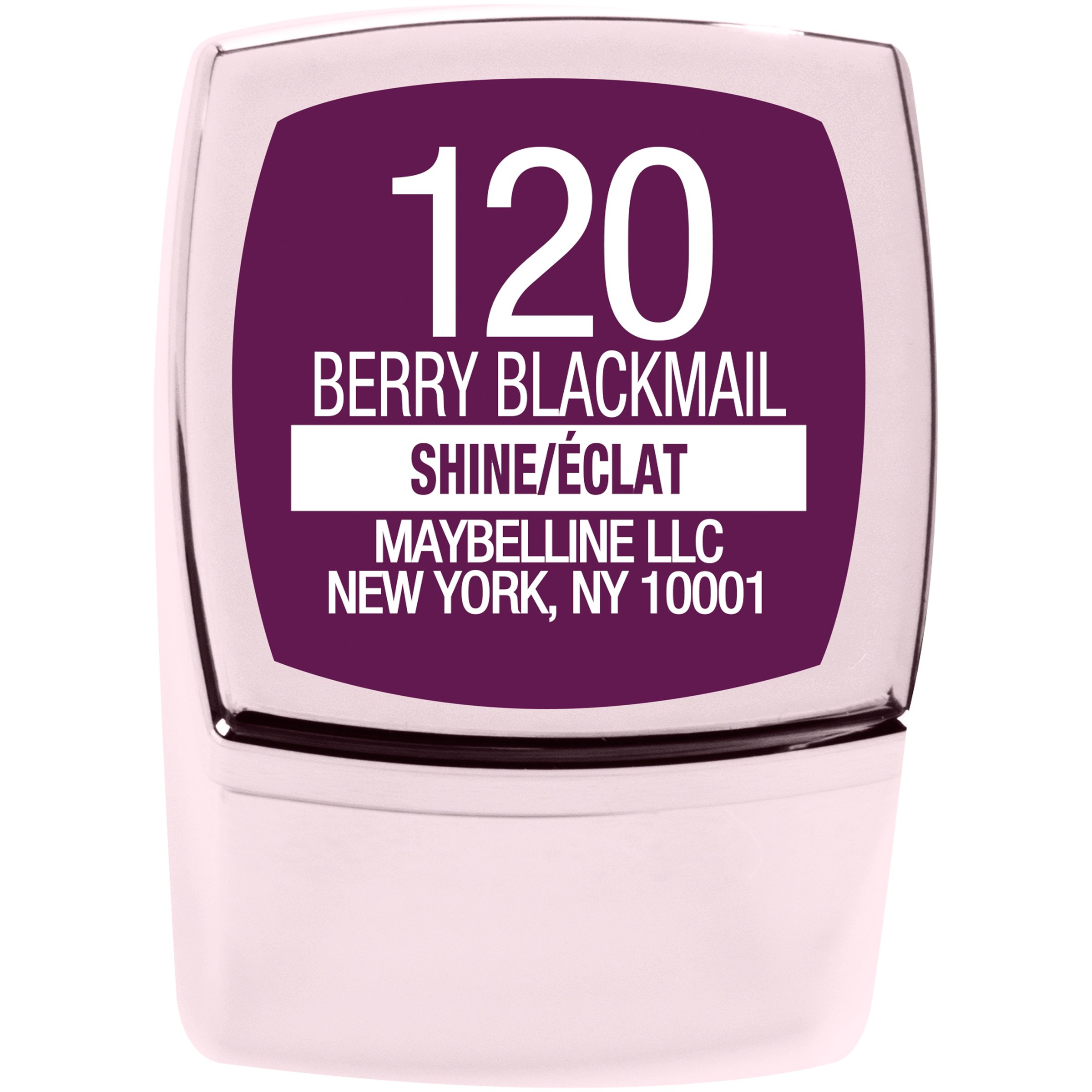 Foto 7 pulgar | Lápiz Labial Maybelline Color Sensational Shine Compulsion Berry - Venta Internacional.