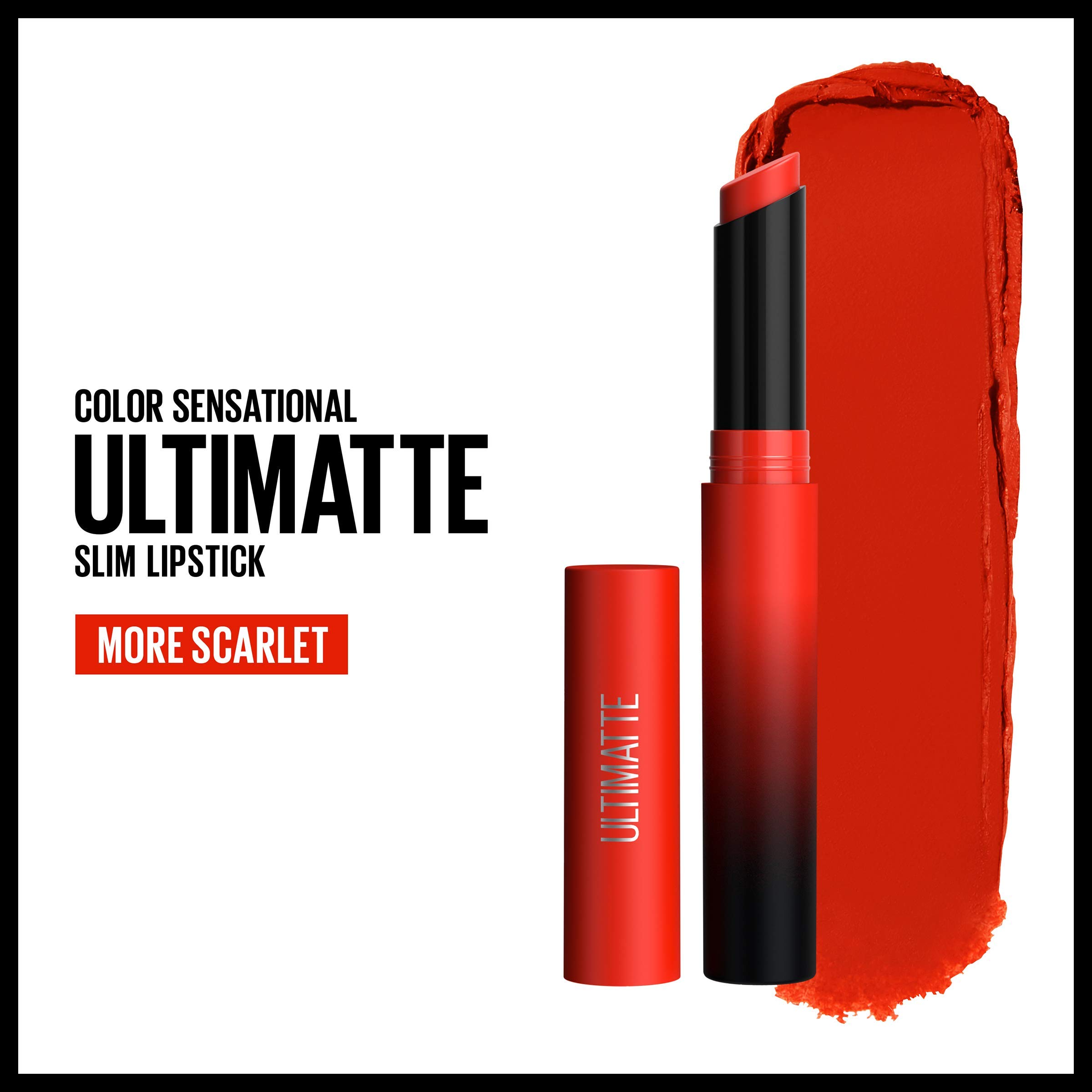 Foto 2 | Lápiz Labial Maybelline Color Sensational Ultimatte Red - Venta Internacional.