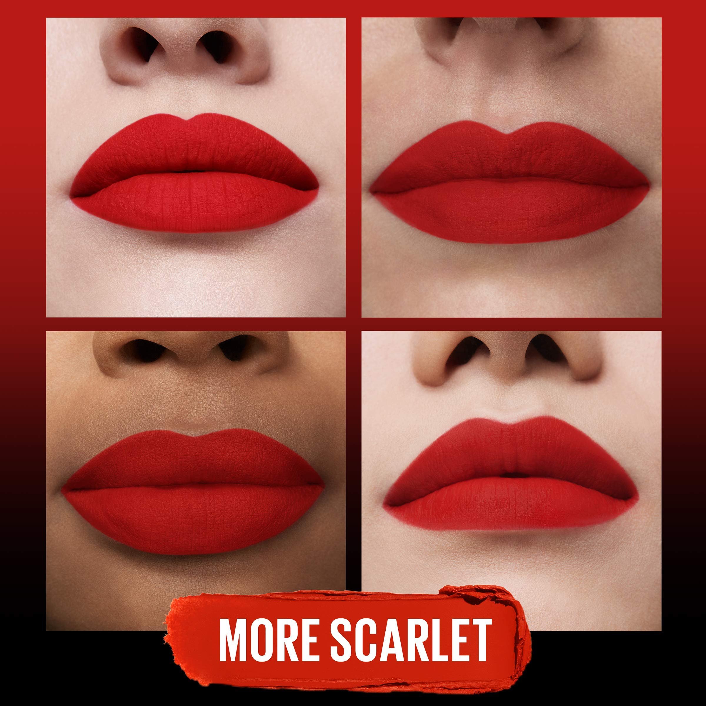 Foto 3 | Lápiz Labial Maybelline Color Sensational Ultimatte Red - Venta Internacional.