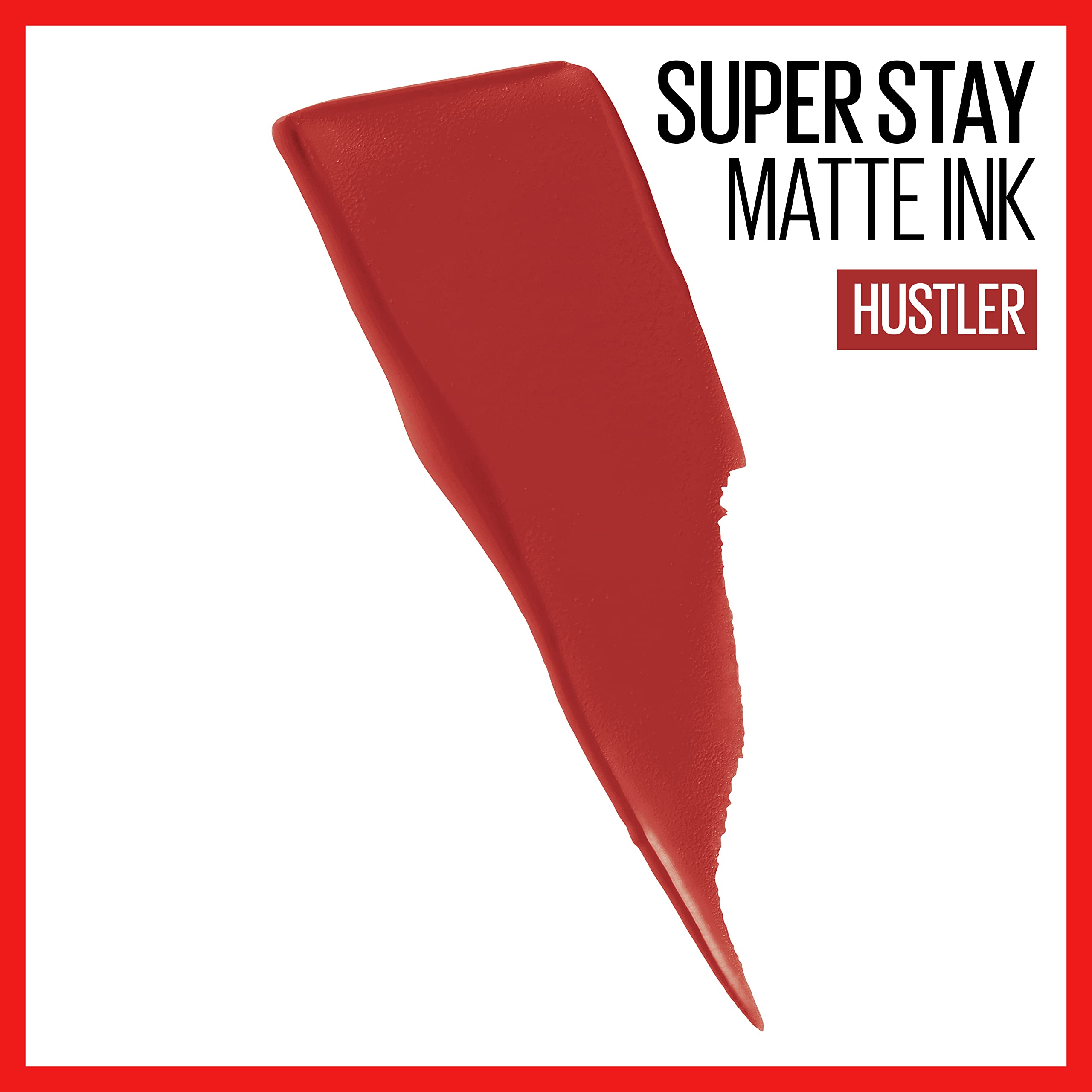 Foto 3 | Lápiz Labial Líquido Maybelline Super Stay Matte Ink Hustler 16h - Venta Internacional.