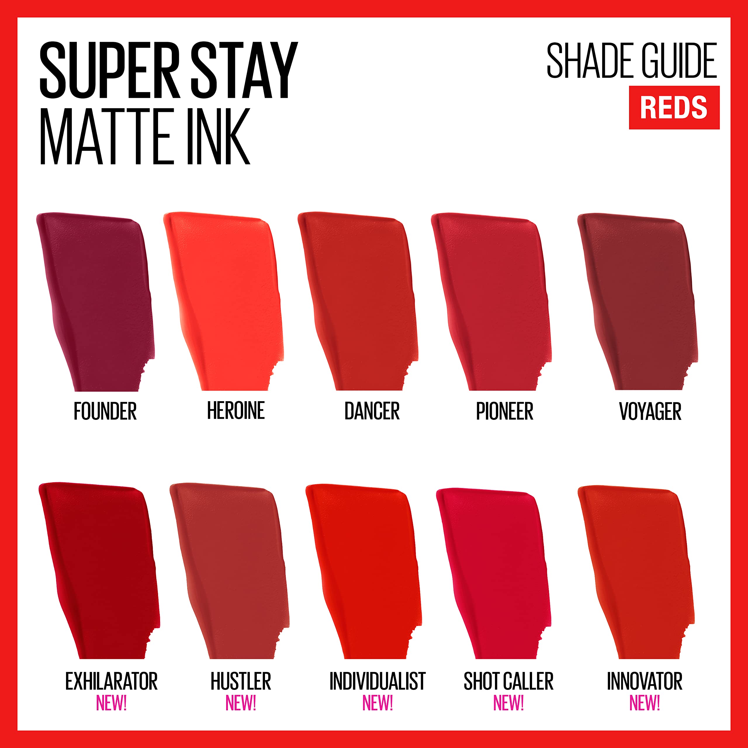 Foto 8 pulgar | Lápiz Labial Líquido Maybelline Super Stay Matte Ink Hustler 16h - Venta Internacional.