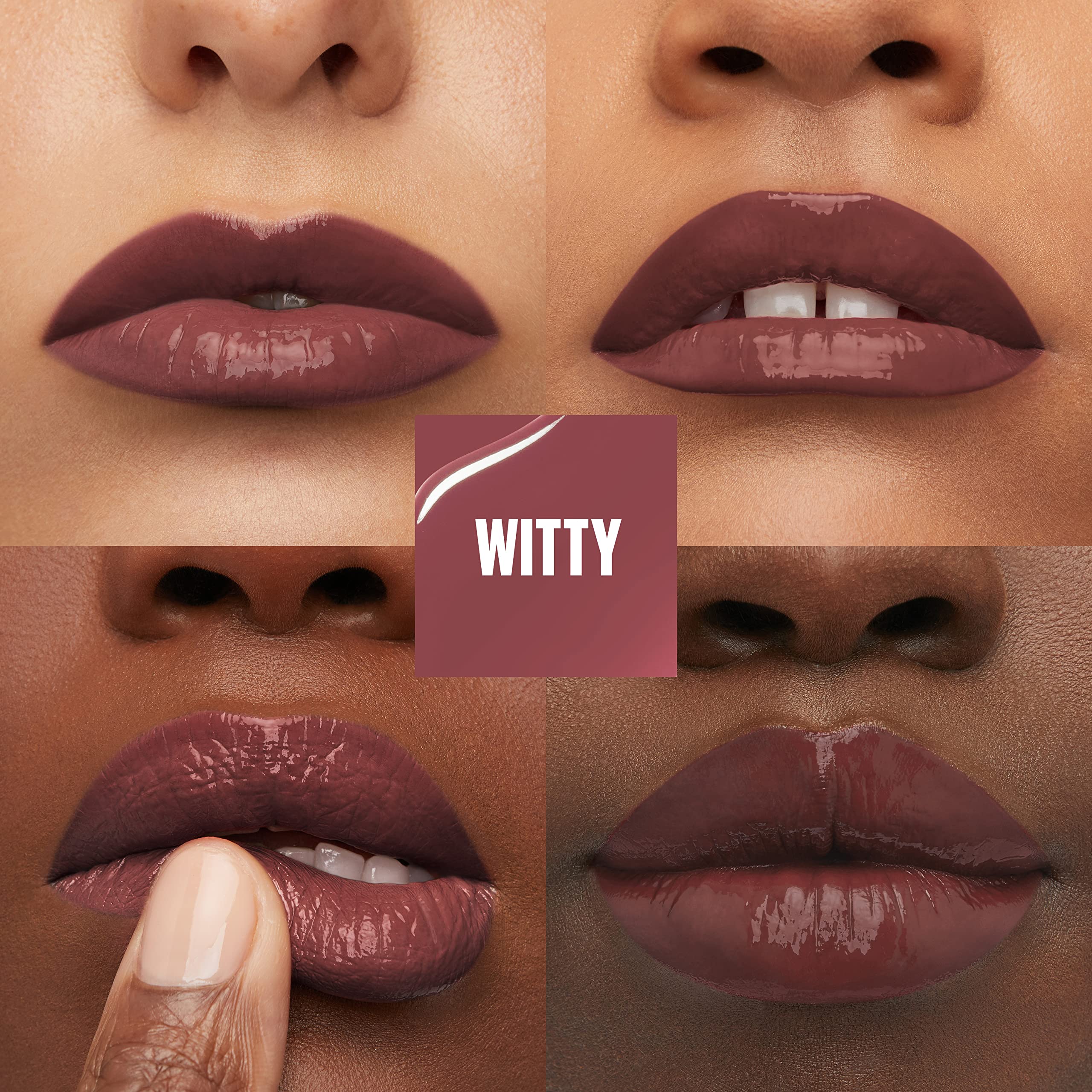 Foto 4 pulgar | Lápiz Labial Maybelline Super Stay Vinyl Ink Longwear Witty  4 Ml - Venta Internacional.