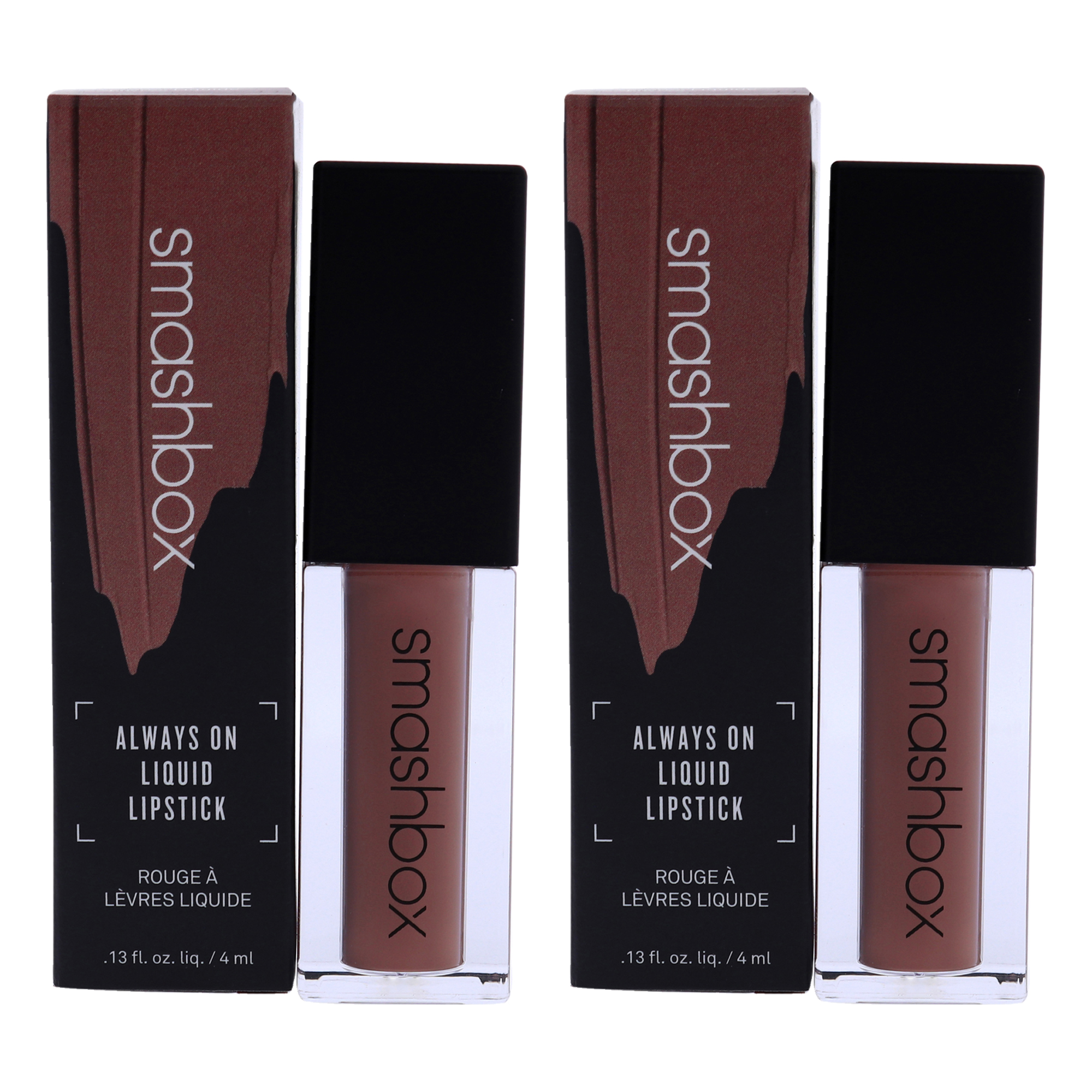 Foto 1 | Lápiz Labial Líquido Smashbox Always On Fair Game  Paquete De 2 - Venta Internacional.