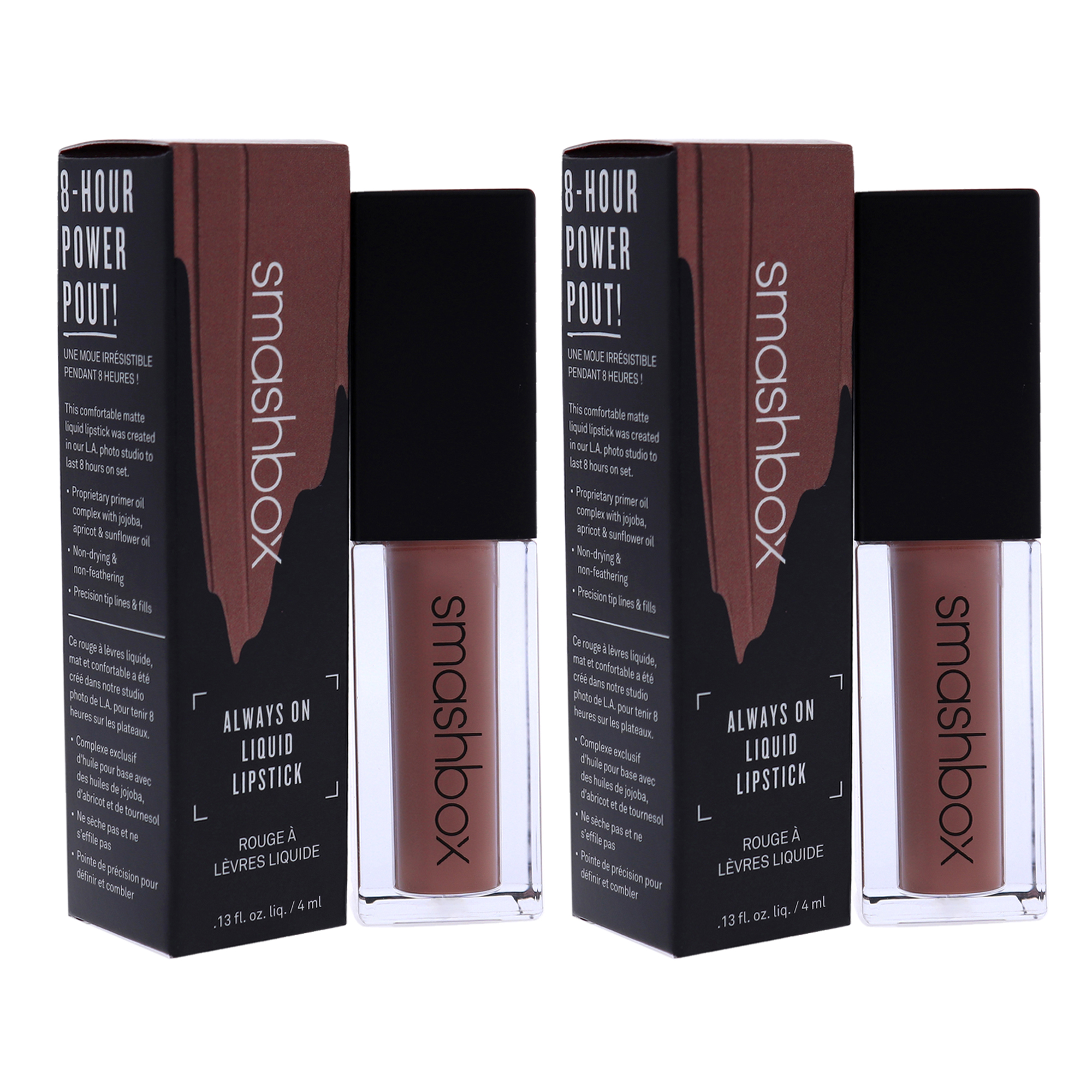 Foto 4 pulgar | Lápiz Labial Líquido Smashbox Always On Fair Game  Paquete De 2 - Venta Internacional.