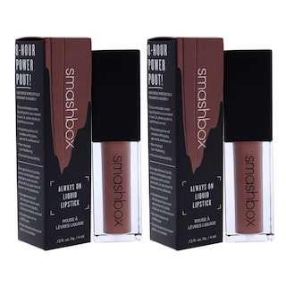 Foto 3 | Lápiz Labial Líquido Smashbox Always On Fair Game Paquete De 2 - Venta Internacional.