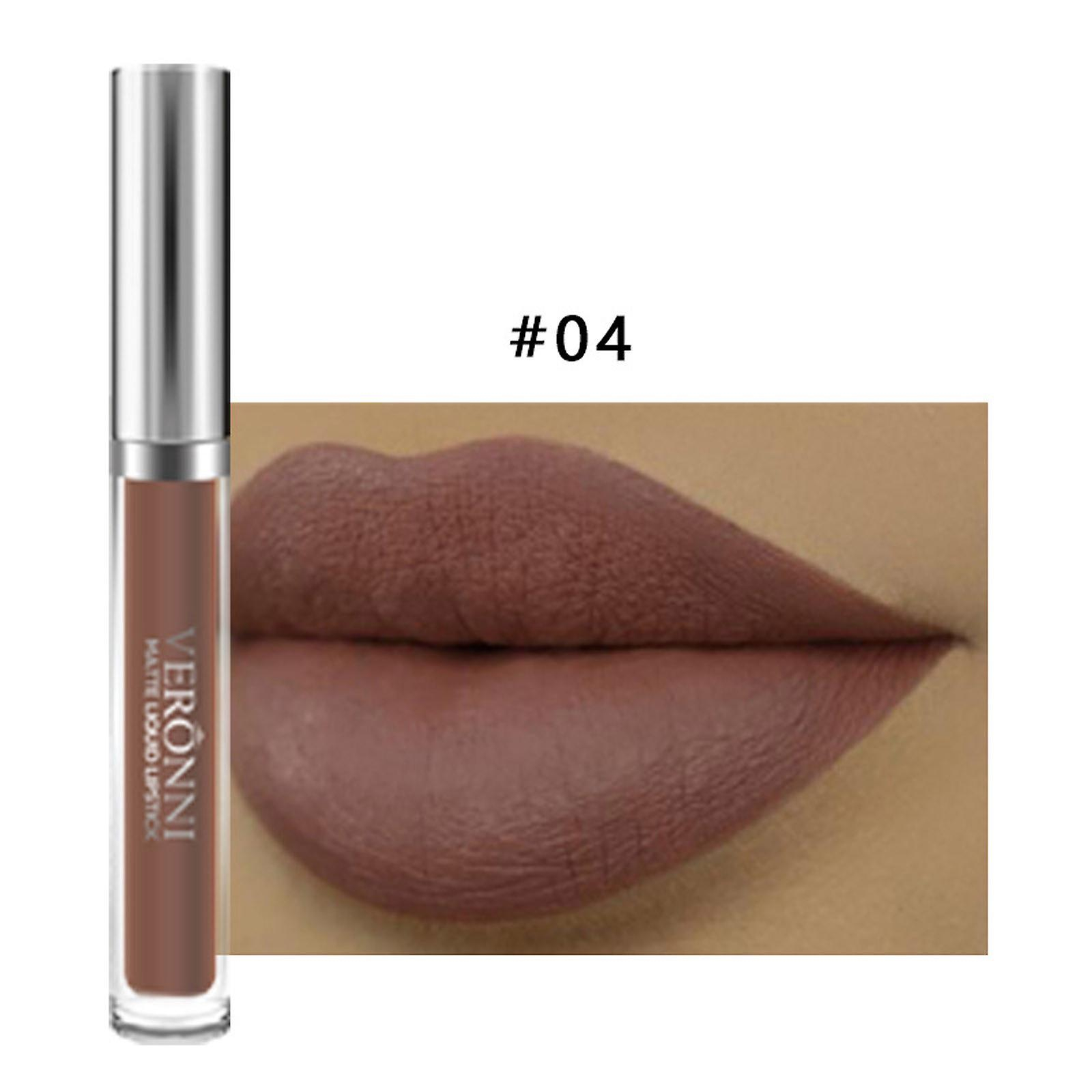 Foto 3 pulgar | Lápiz Labial Veronni Color Matte Matte Antiadherente Vaso 10 Ml - Venta Internacional.