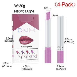 Foto 2 | Set De Pintalabios Huoguo Matte Polarized Temperature Change 4 Ml X4 - Venta Internacional.