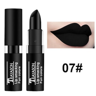 Foto 2 | Lápiz Labial Huoguo Blanco Oscuro Color Nude Color Mate Para Halloween 10 G - Venta Internacional.