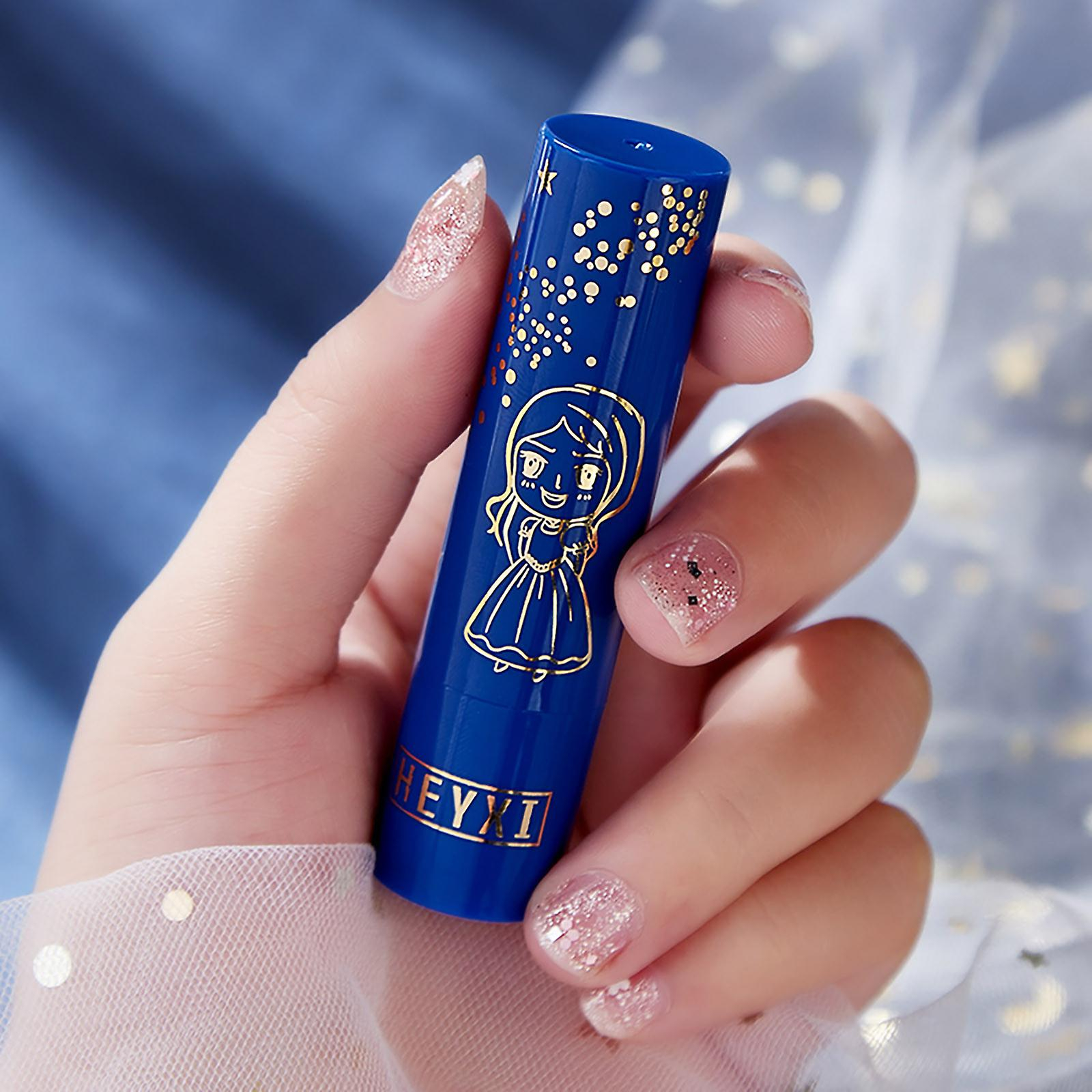 Foto 4 pulgar | Lápiz Labial Huoguo  Lámina Dorada De 24 Quilates  Con Cambio De Temperatura Y Flores - Venta Internacional.
