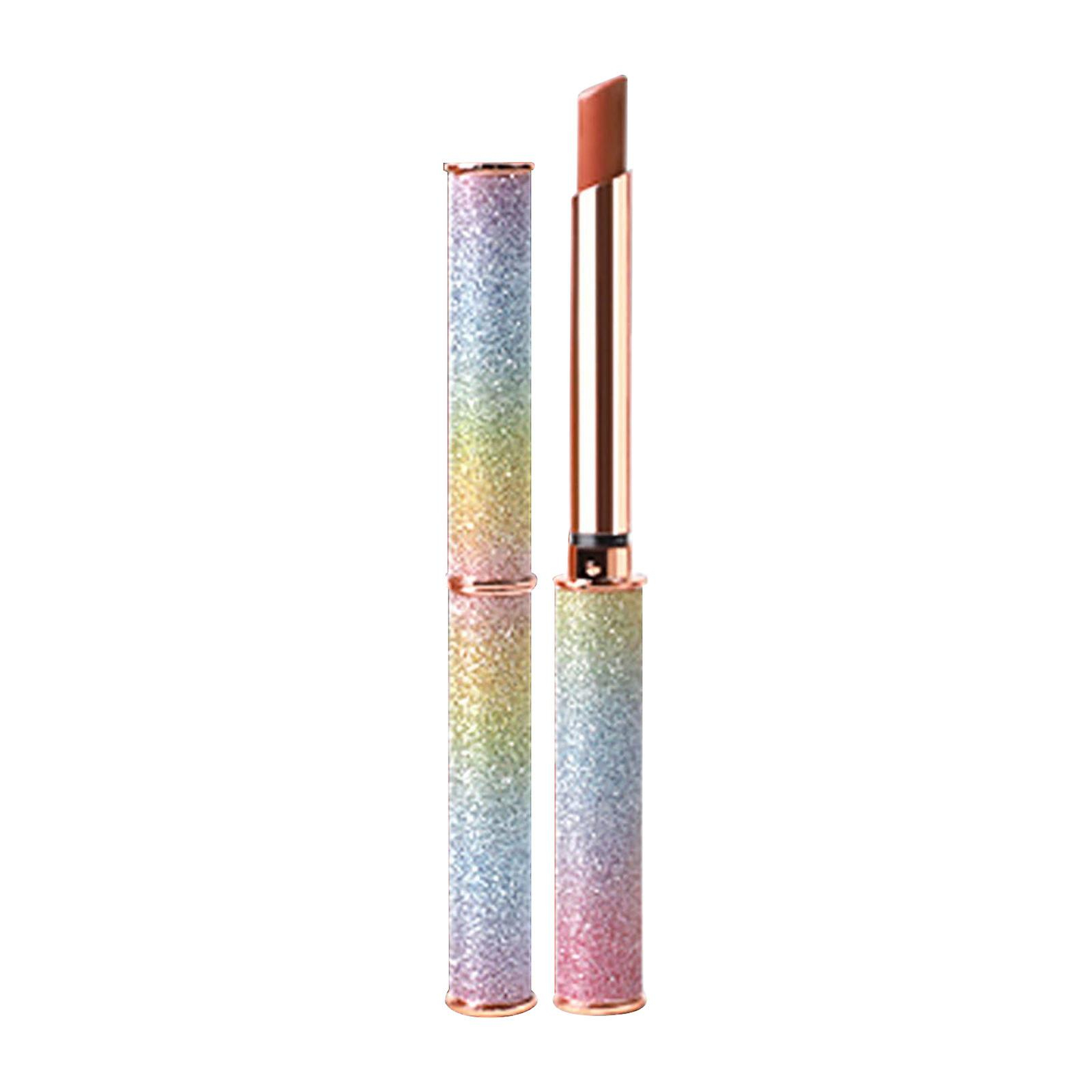 Foto 1 | Lápiz Labial Huoguo Micro Glitter Hidratante A Prueba De Agua - Venta Internacional.