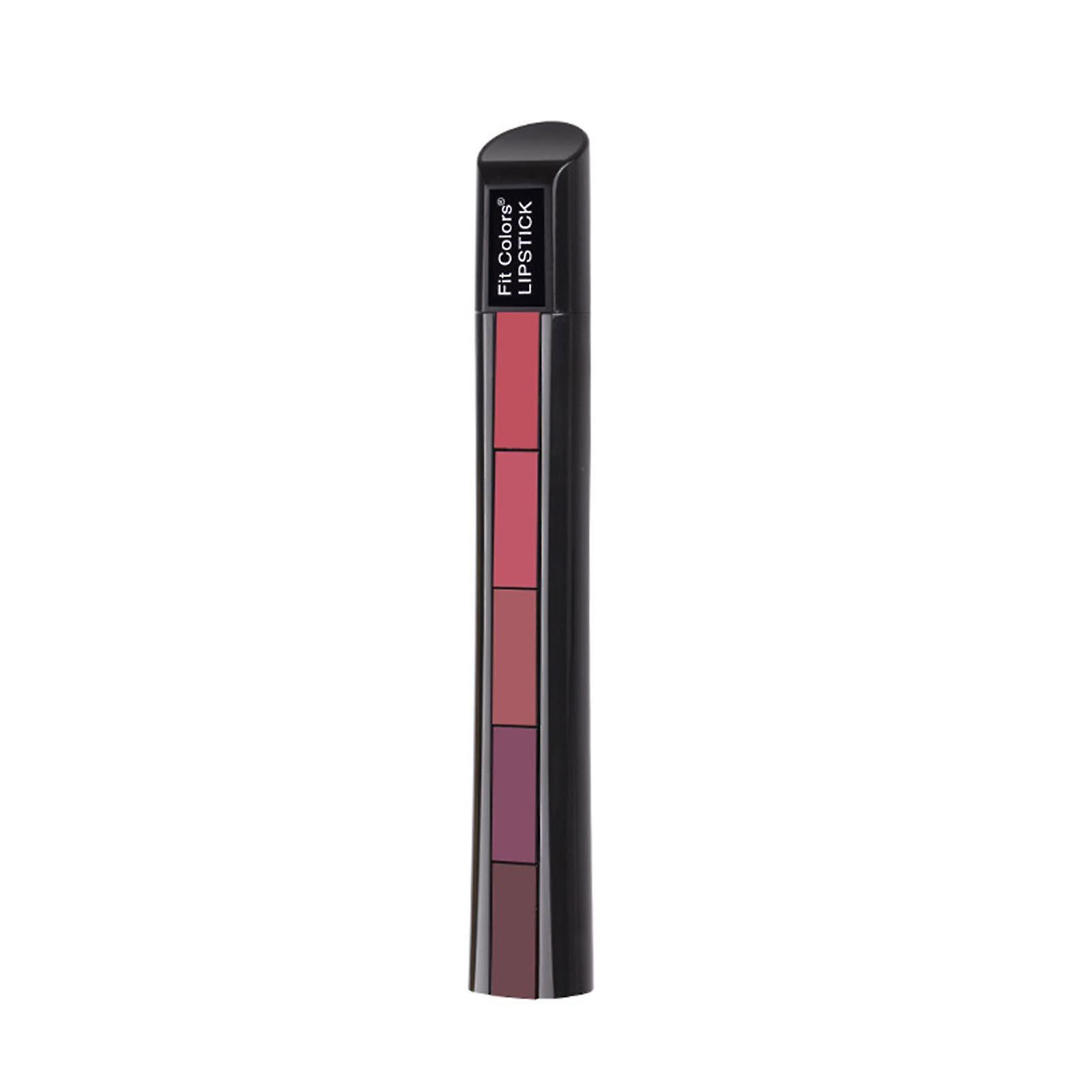 Foto 2 pulgar | Set De Pintalabios Huoguo Matte Combination Lipstick De 5 Colores - Venta Internacional.