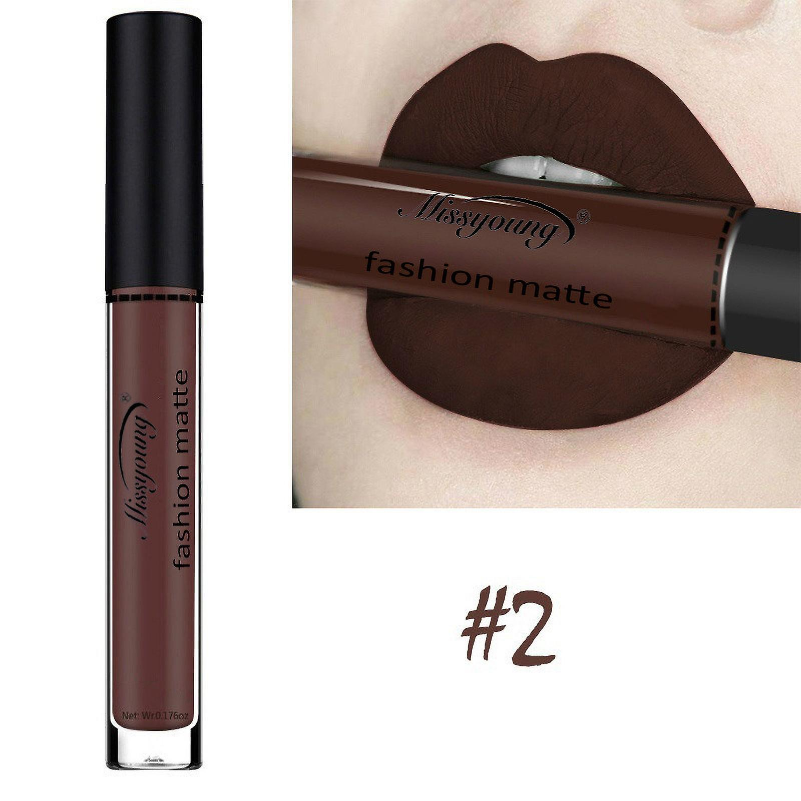 Foto 2 | Lápiz Labial Líquido Mate Huoguo  3 5 Ml  Resistente Al Agua - Venta Internacional.