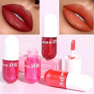Foto 5 | Brillo De Labios Huoguo Realzador De Labios Purpurina Brillante De Larga Duración - Venta Internacional.