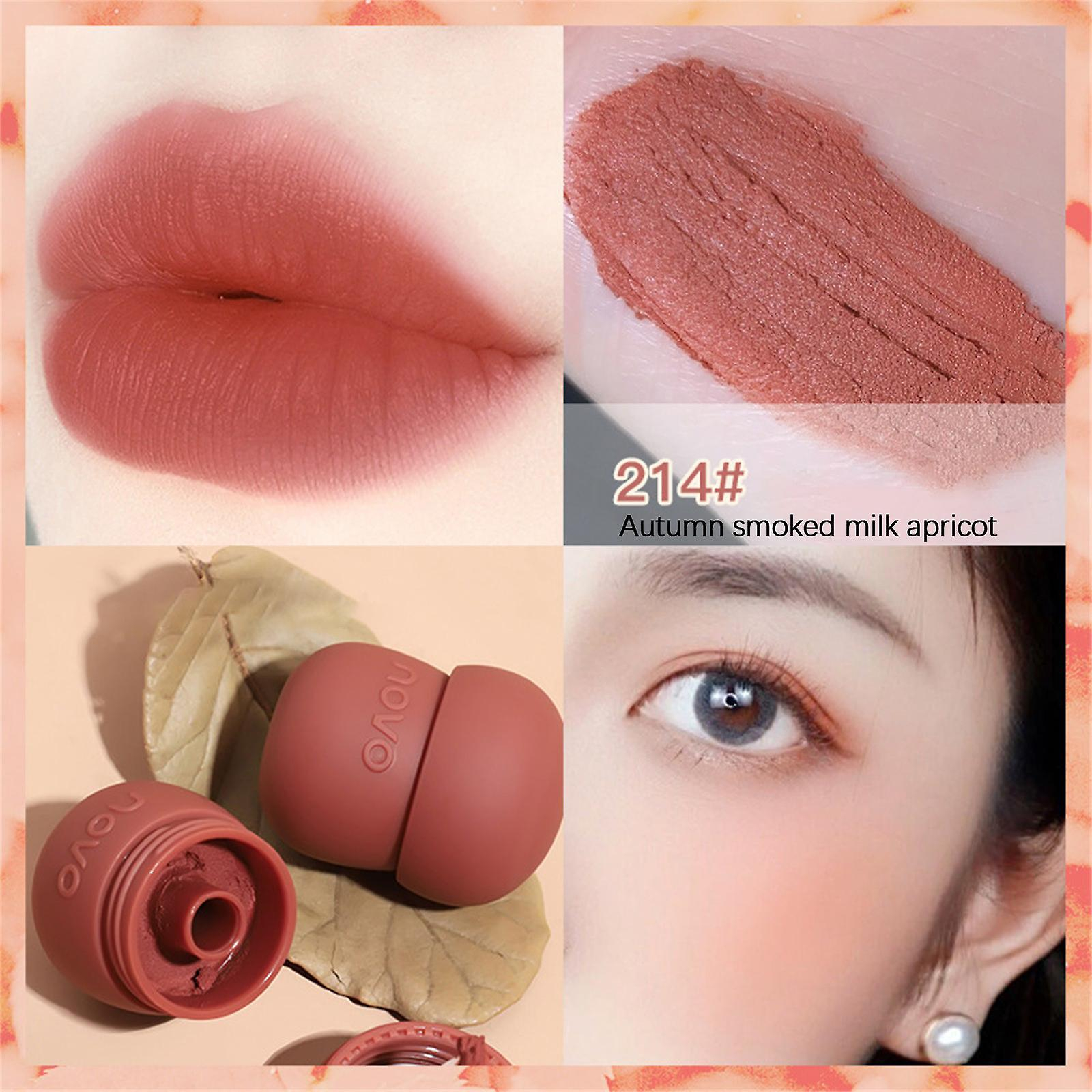 Foto 2 | Esmalte De Labios Huoguo Silky Milk Pot Lip Mud  Terciopelo Mate - Venta Internacional.